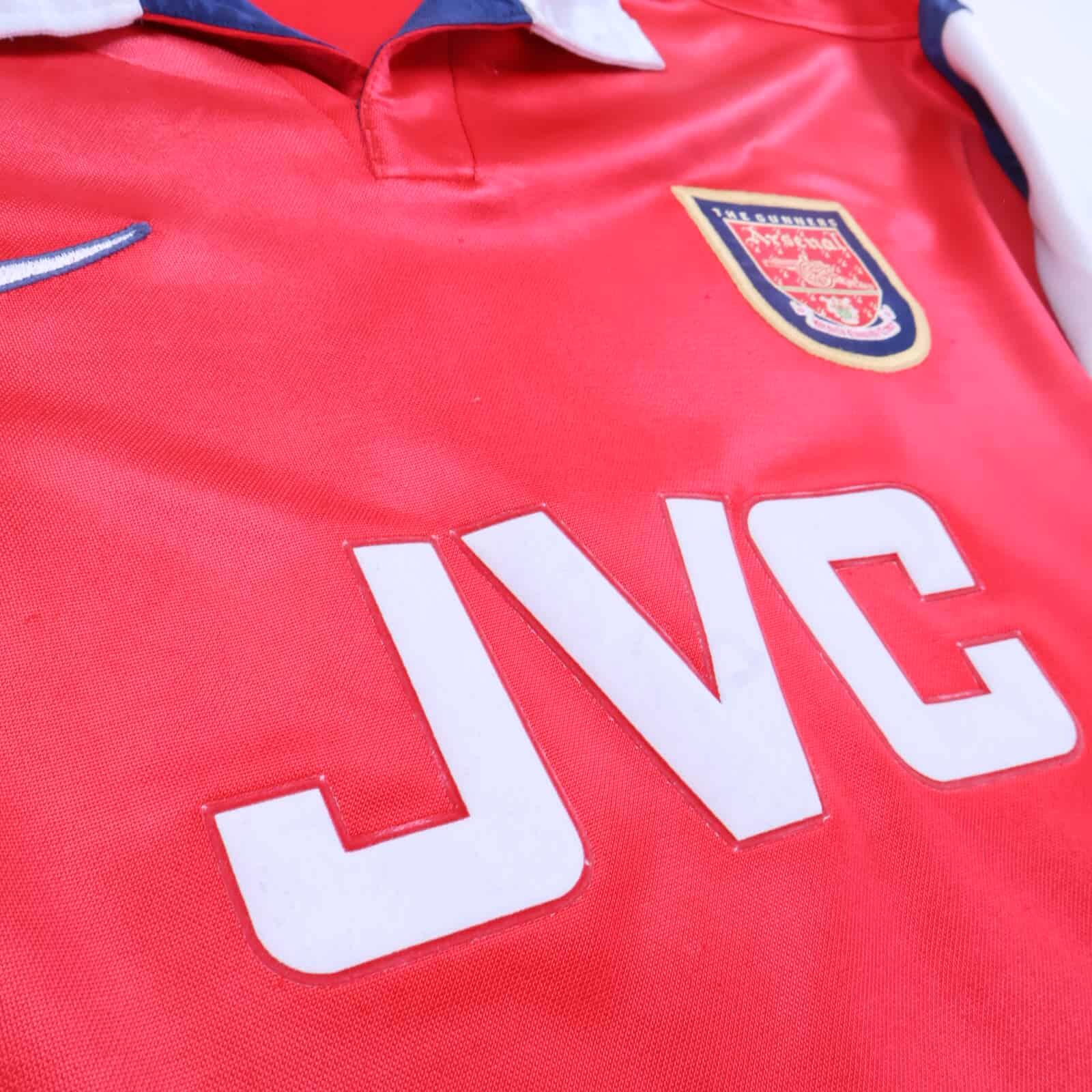 Arsenal Anelka #9 1998/99 Home Shirt - L