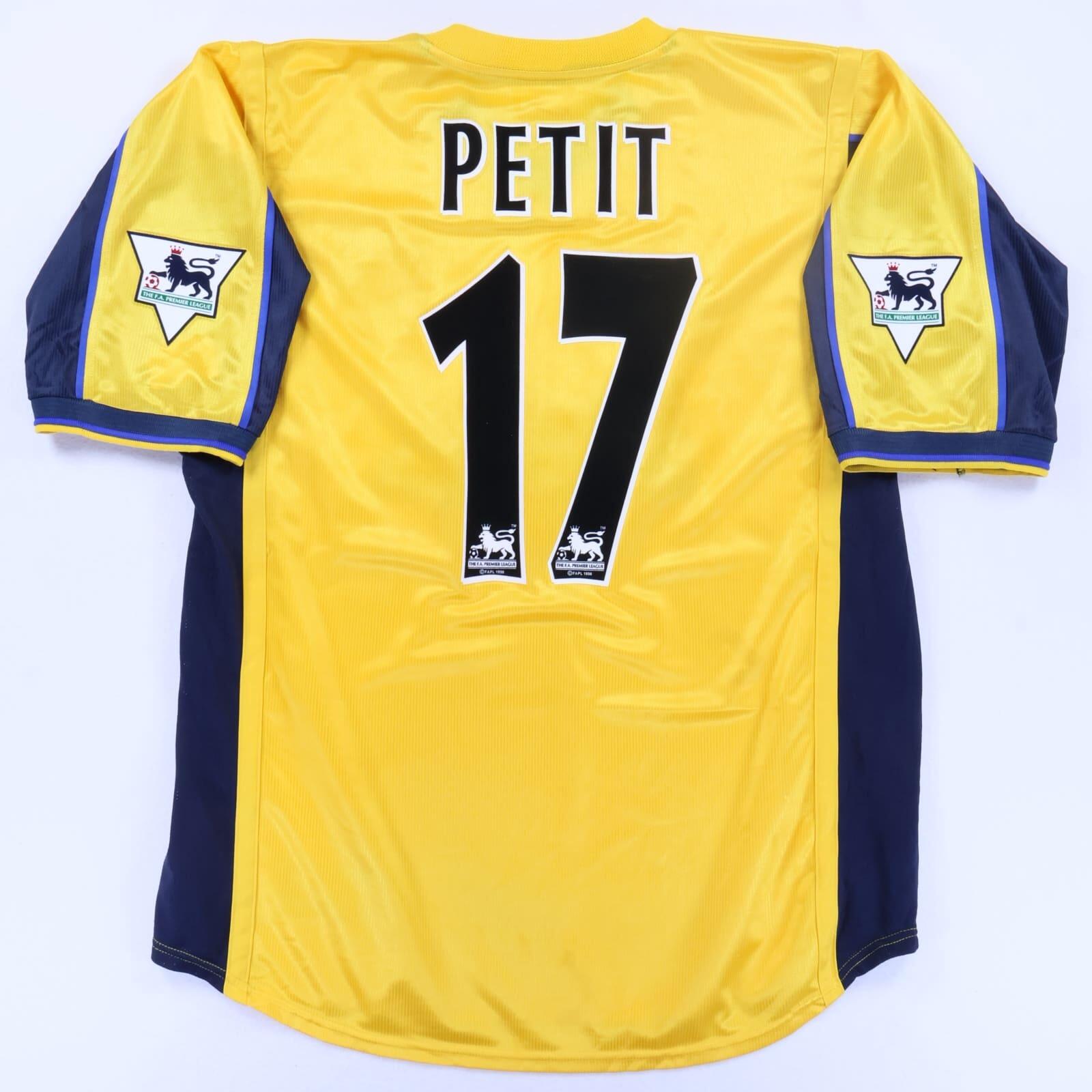 Arsenal Petit #17 1999/00 Away Shirt - XL