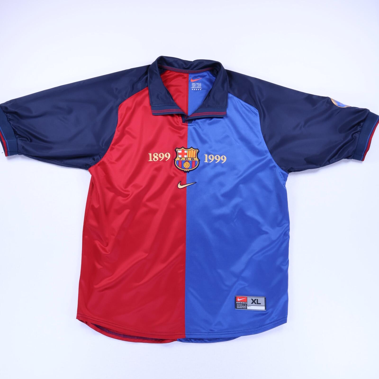 Barcelona 1999/ Home Shirt - XL