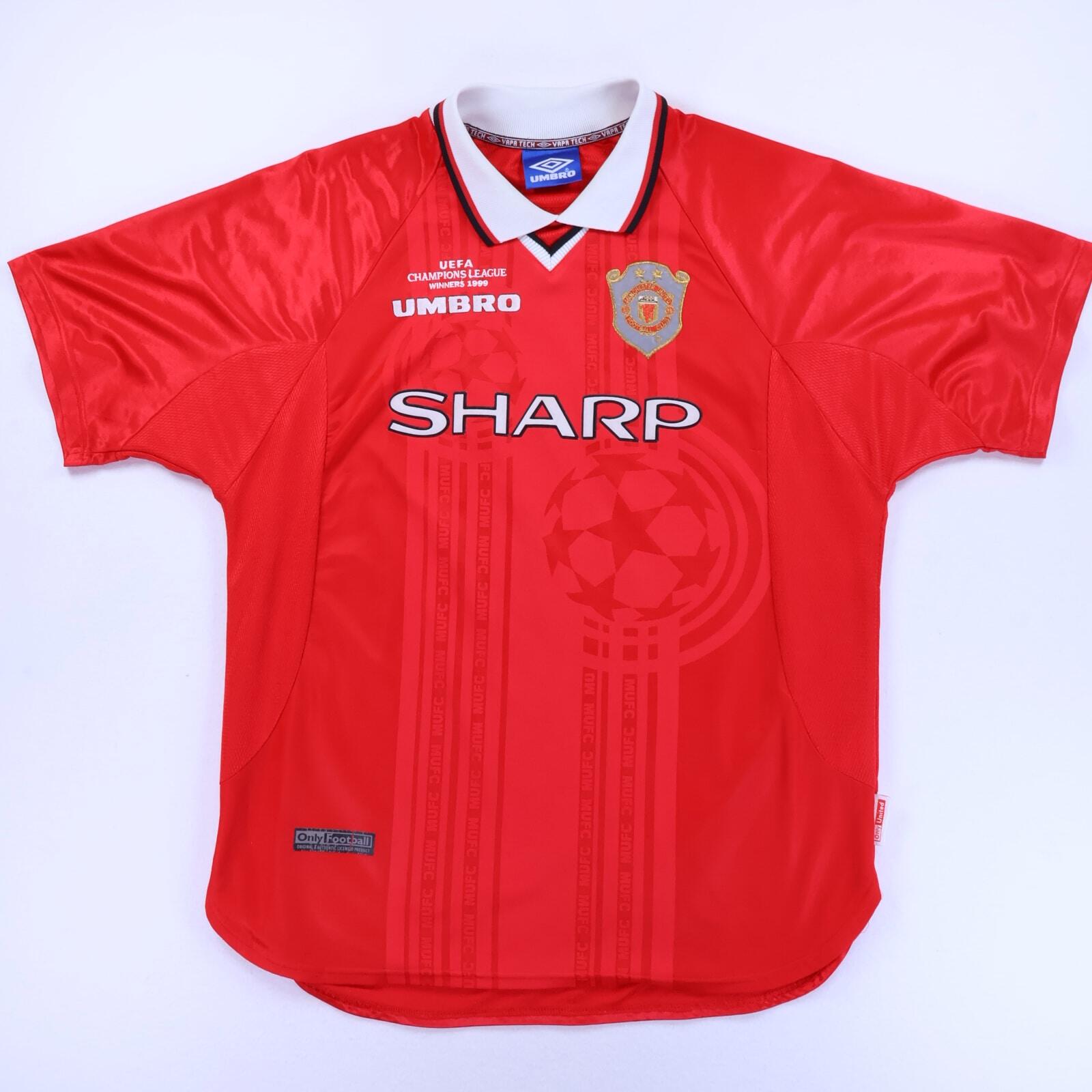Manchester United Beckham #7 1998/99 Home Shirt - XL