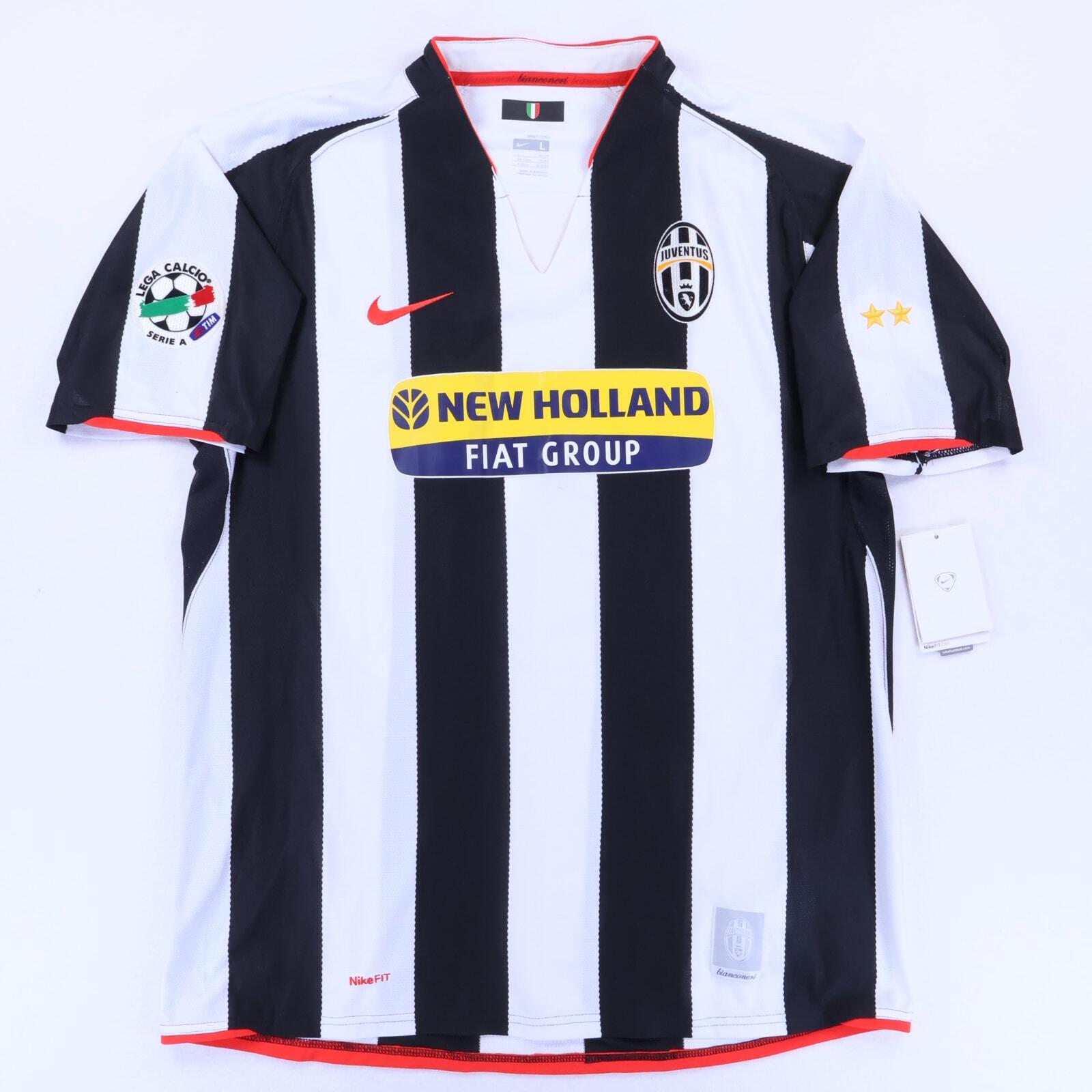 Juventus Palladino #20 2007/08 Home Shirt - Match Issue - L