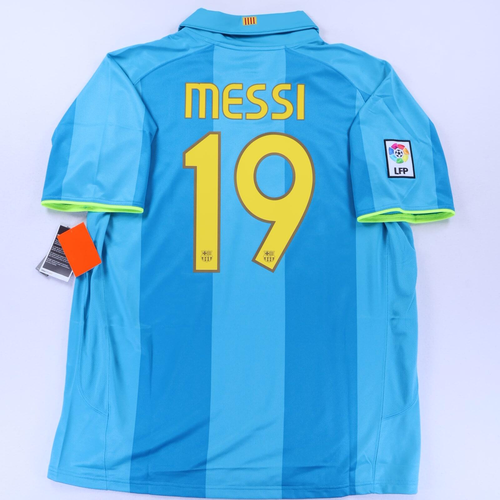 Barcelona Messi #19 2007/08 Away Shirt - XL
