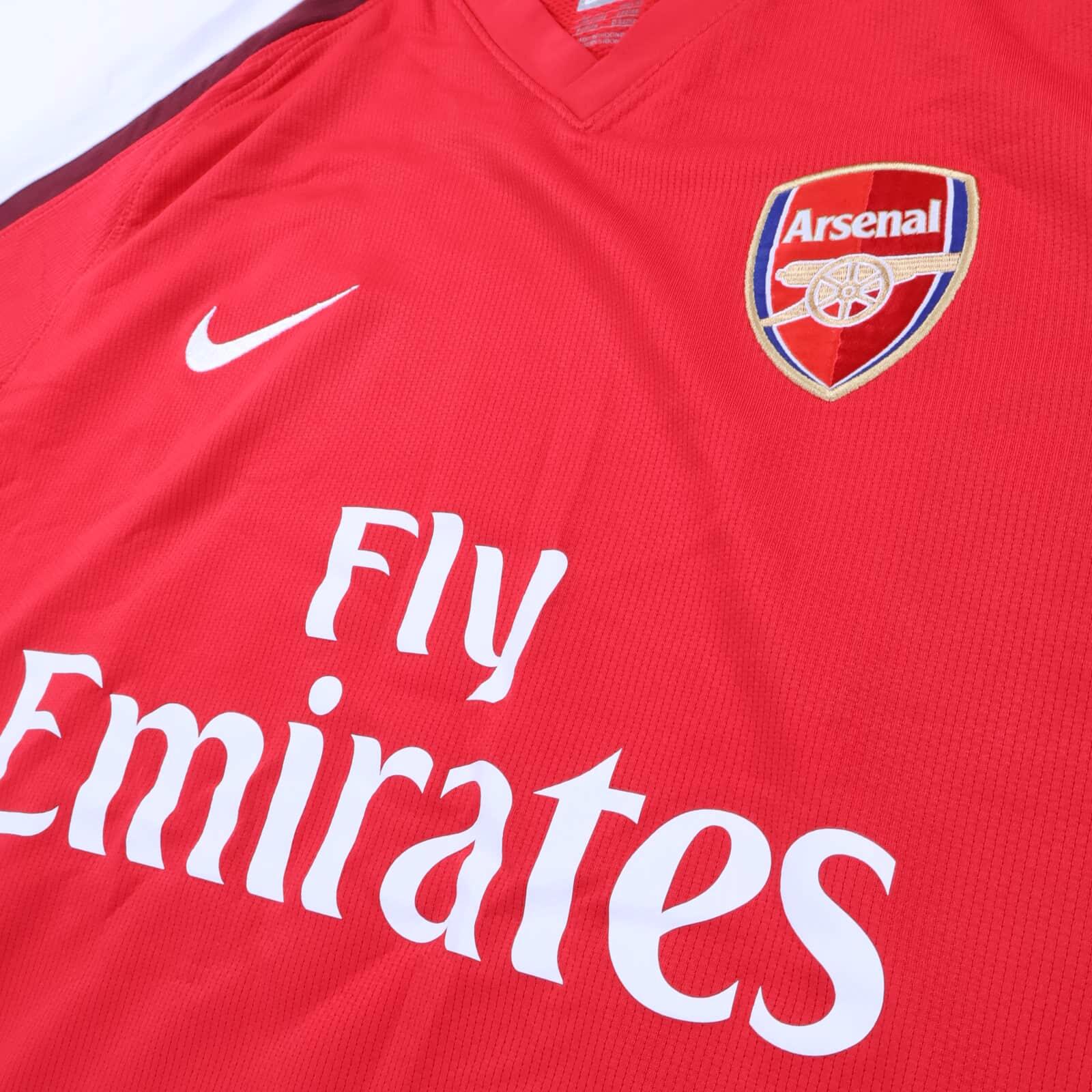 Arsenal Nasri #8 2008/10 Home Shirt - L