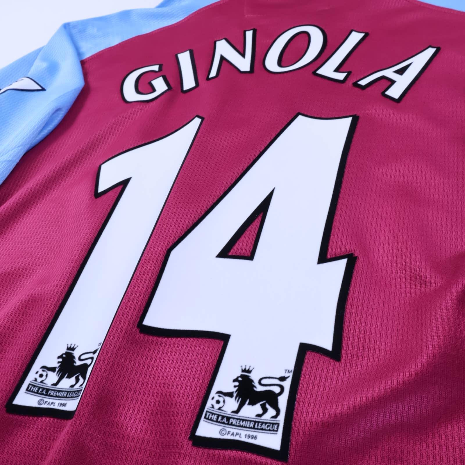 Aston Villa Ginola #14 2000/01 Home Shirt - L