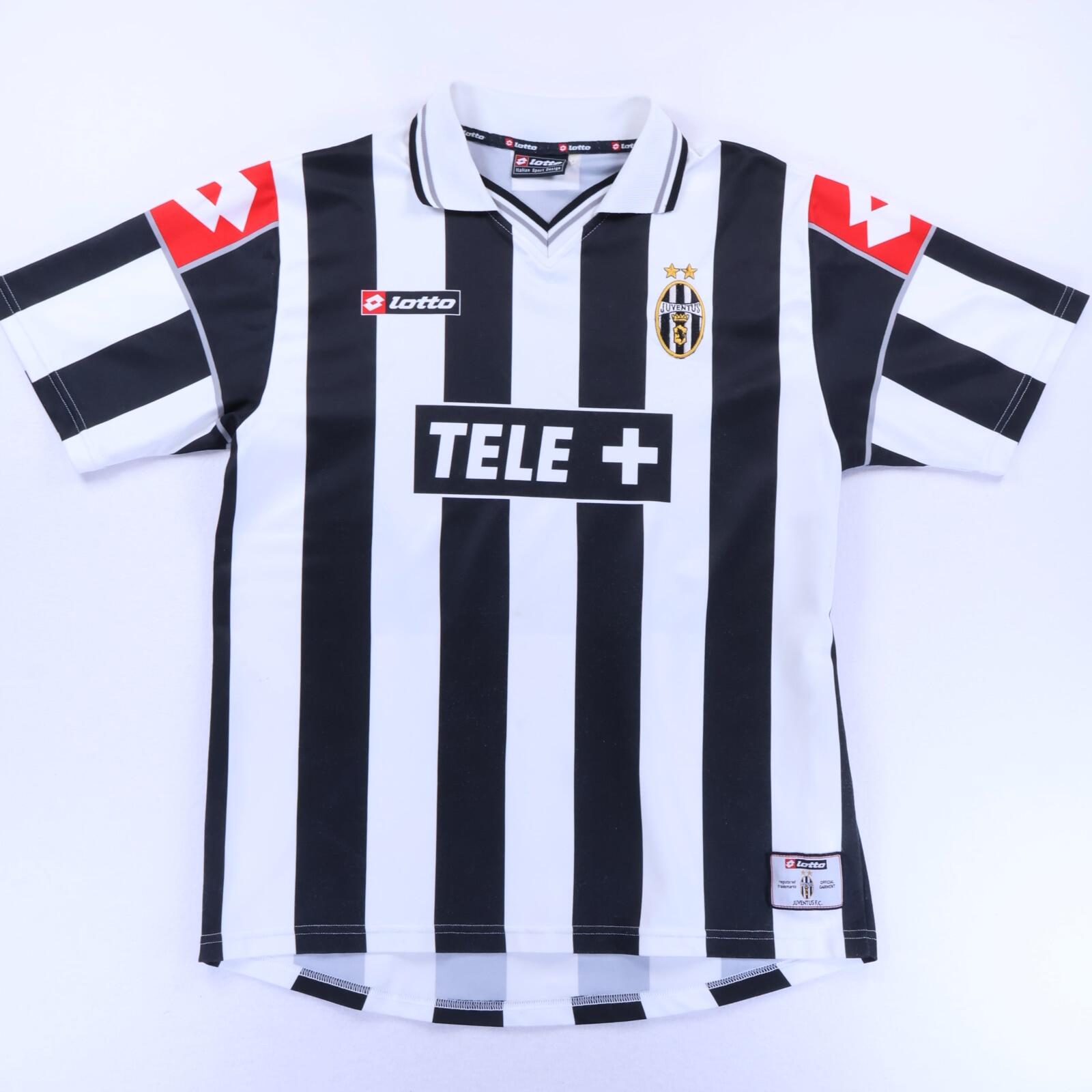 Juventus Zidane #21 2000/01 Home Shirt - L