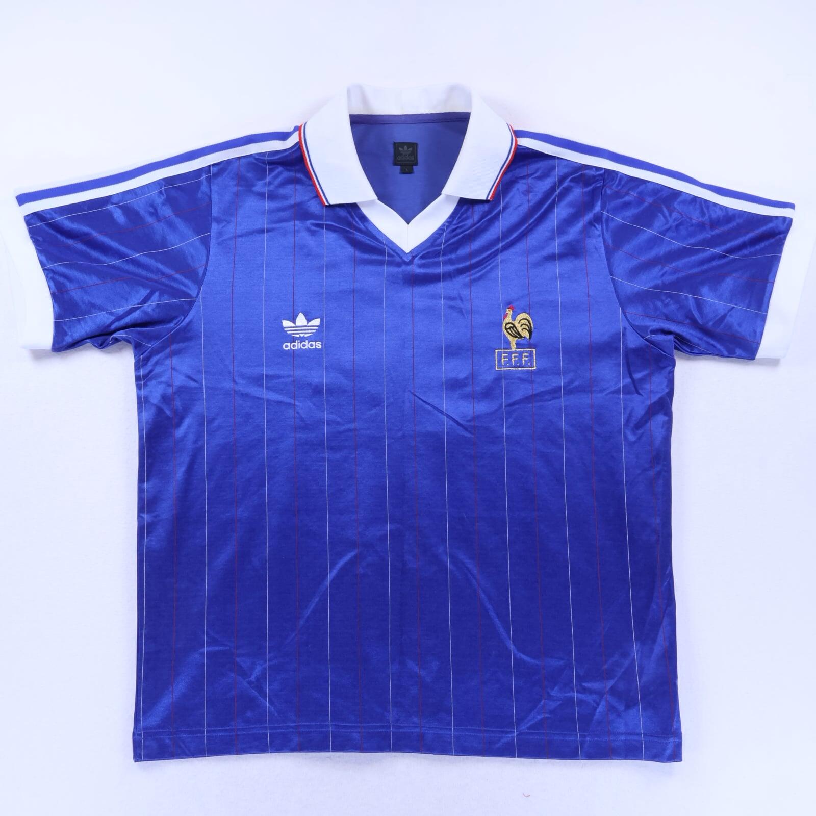 France #10 1980/82 Home Shirt - Re-Issue - L