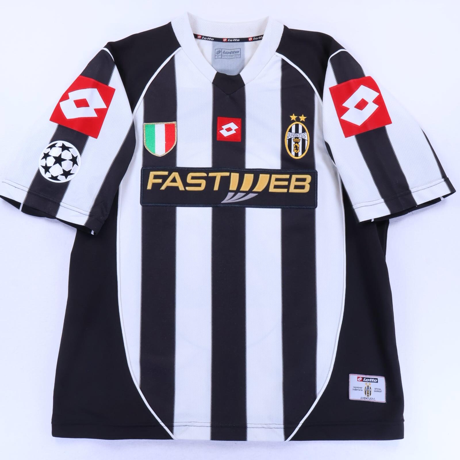 Juventus Davids #26 2002/03 Home Shirt - XL