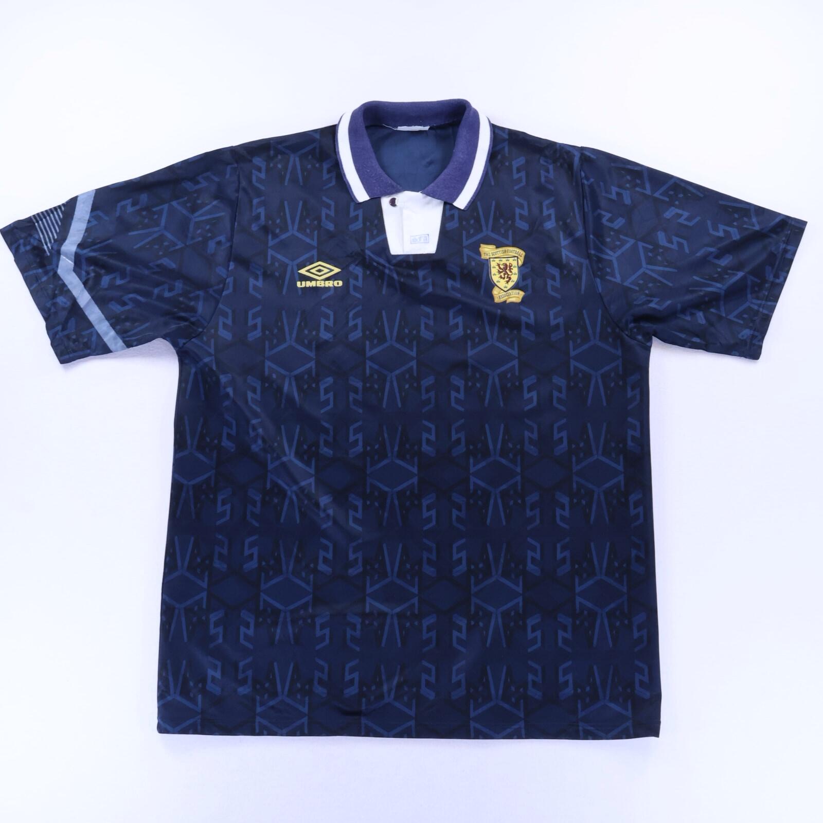 Scotland 1991/94 Home Shirt - XL- FRONT