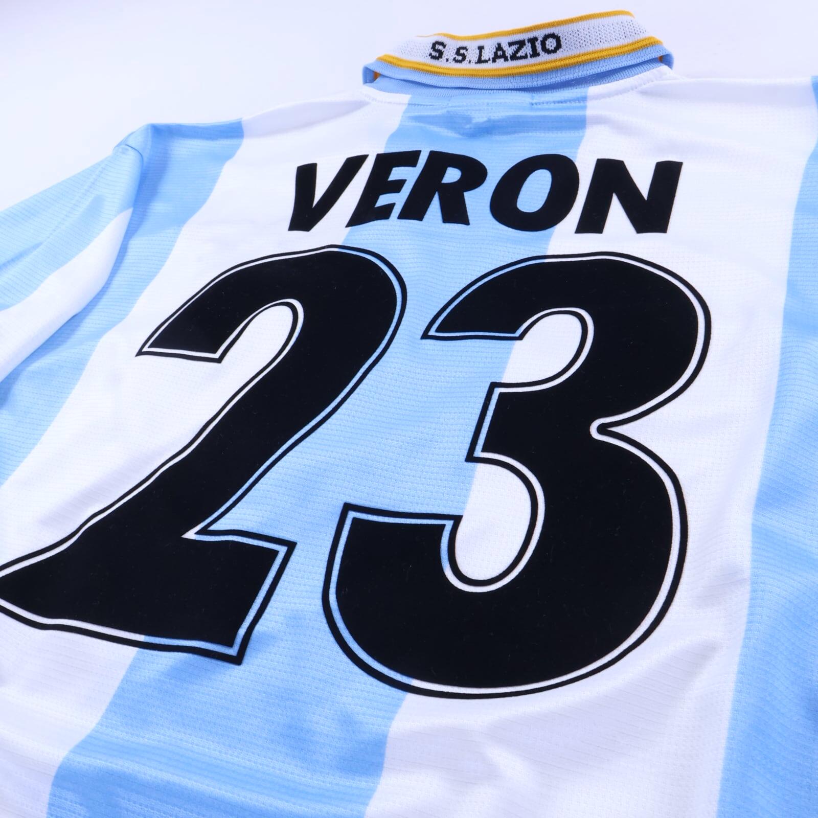 S.S Lazio Veron #23 1999/00 Home Shirt - L
