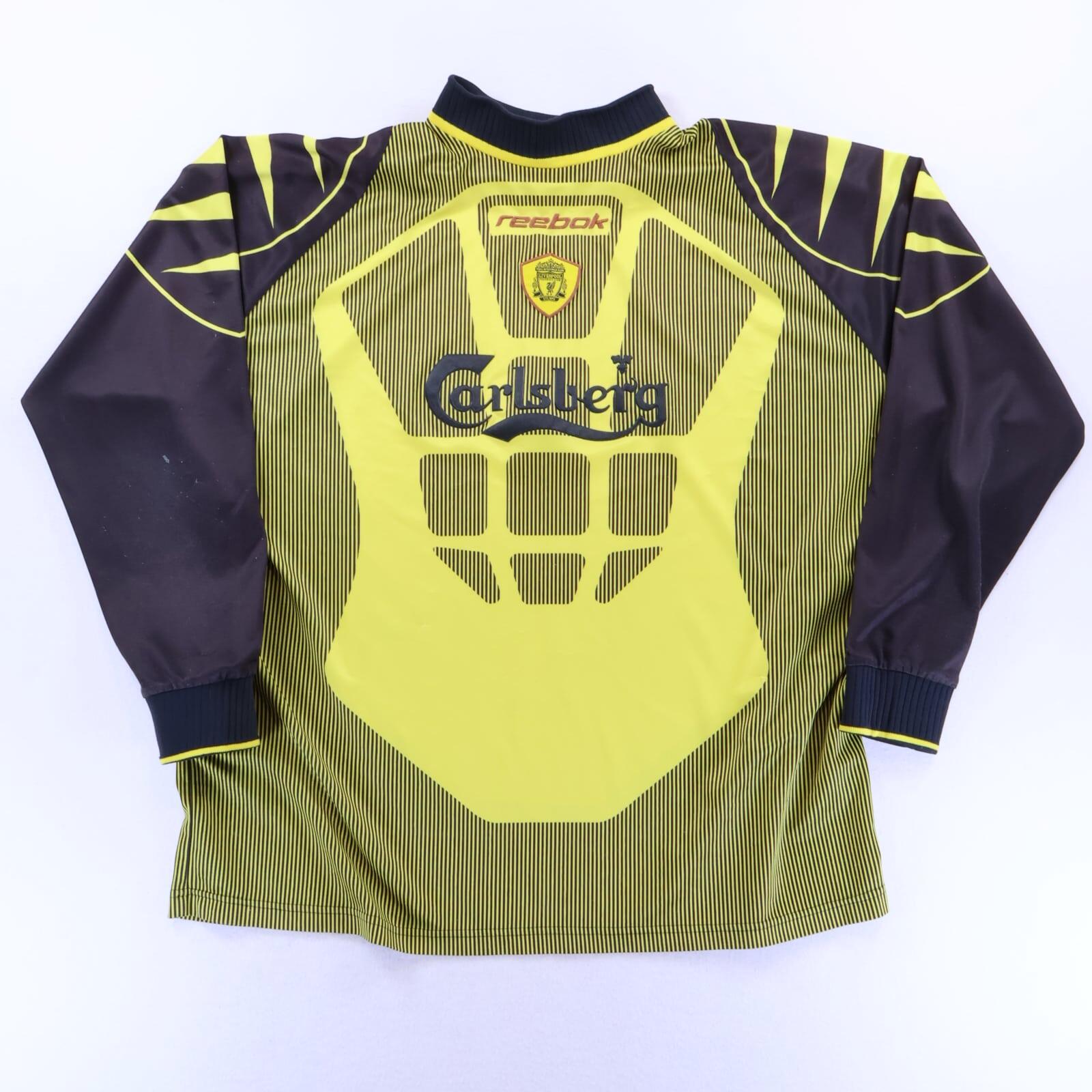 Liverpool F.C 2001/02 Goalkeeper Shirt - XL- FRONT