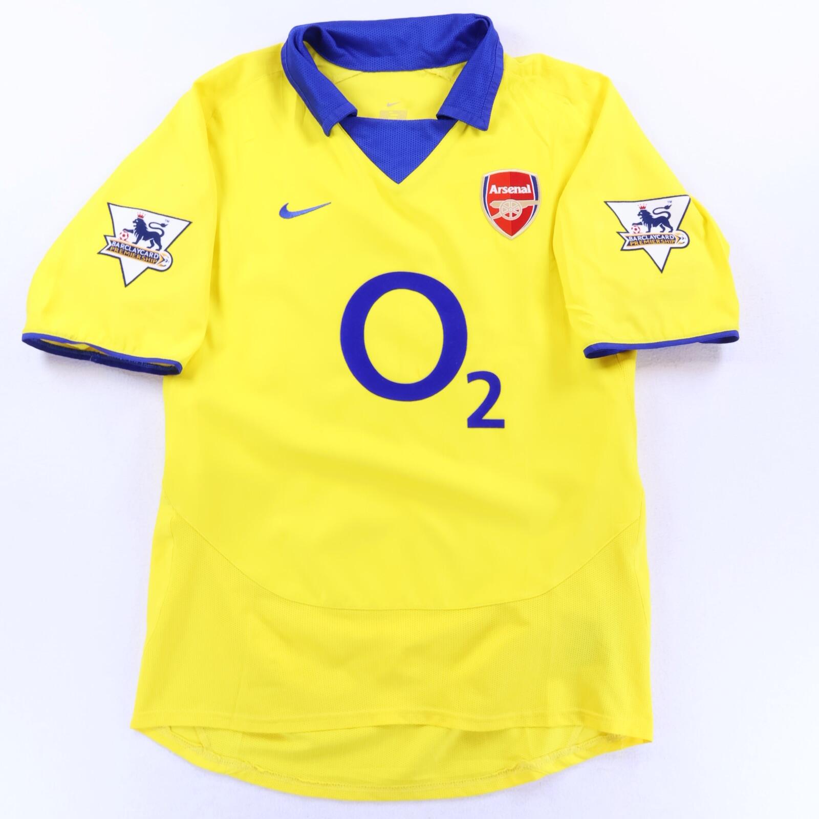 ウェア NIKE 03/04 Arsenal game shirt M Bergkamp Arsenal Bergkamp #10 2003/04 Away Shirt - M