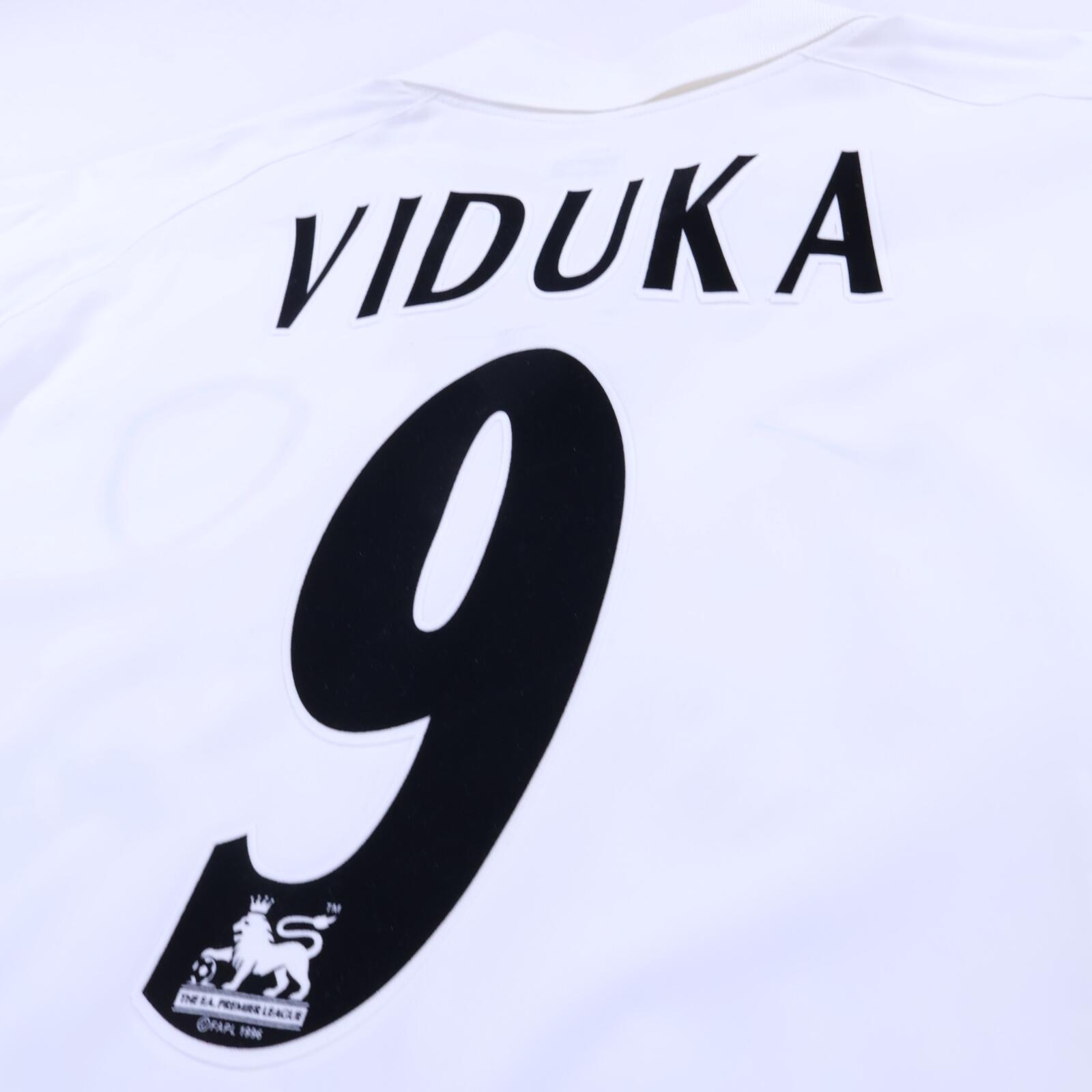 Leeds United Viduka #9 2002/03 Home Shirt - Long Sleeve - 2XL