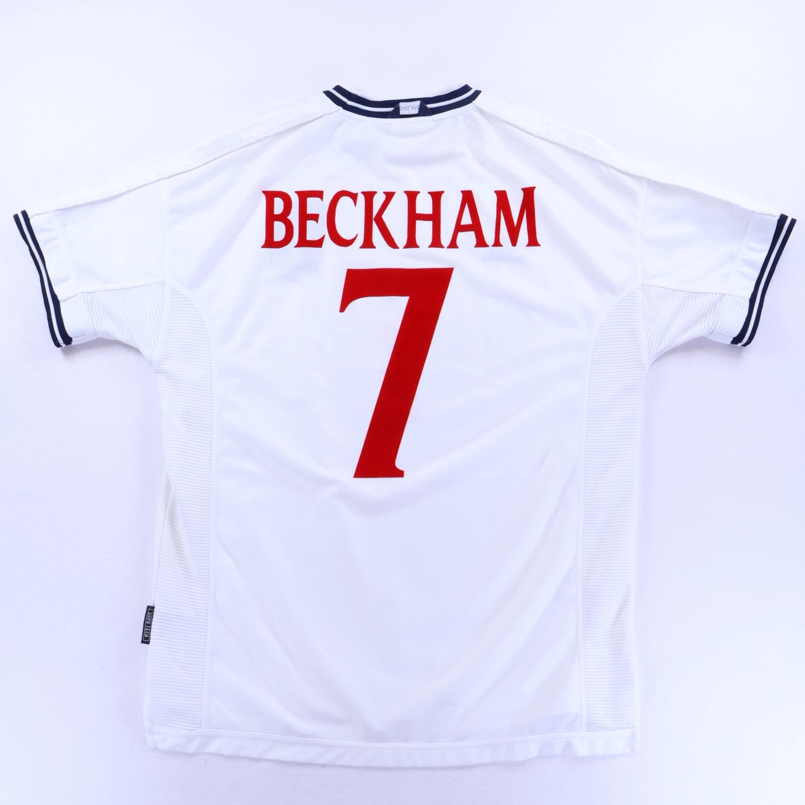 England Beckham #7 1999/01 Home Shirt - XL