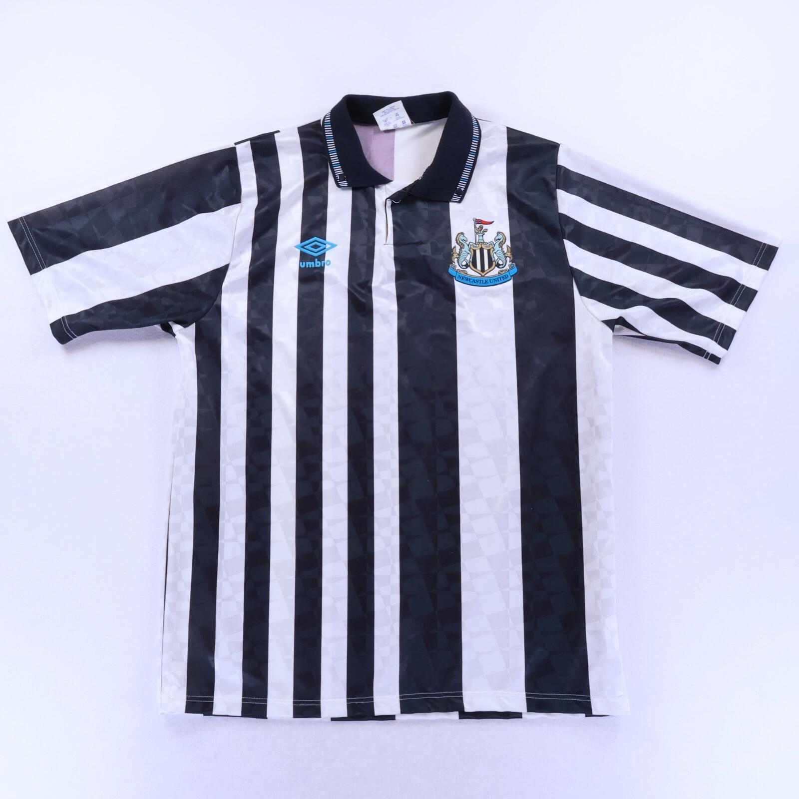  Newcastle United シャツ L Newcastle United 1990/93 Home Shirt - L
