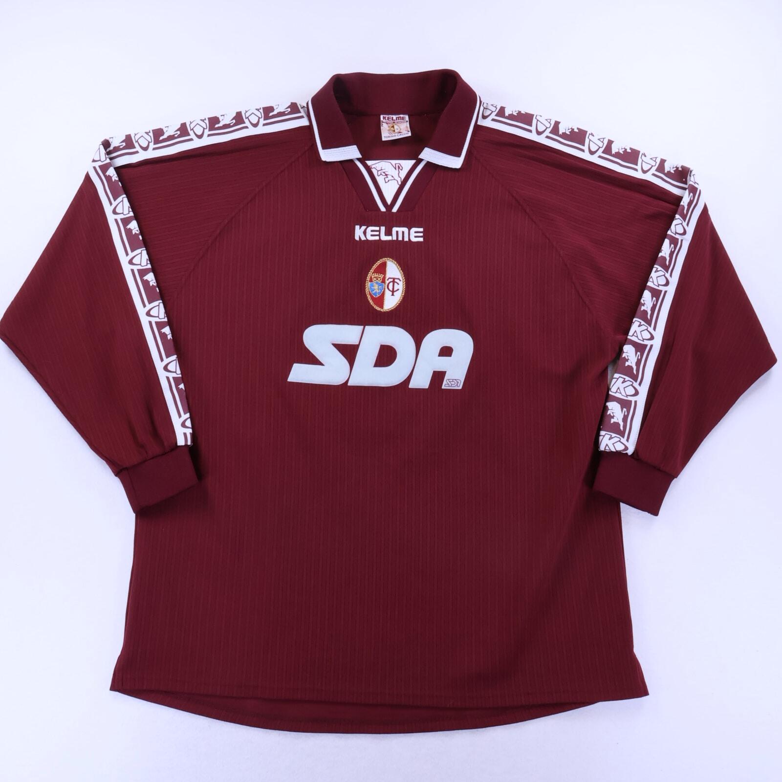 Torino F.C 1999/00 Home Shirt - Long Sleeve - XL