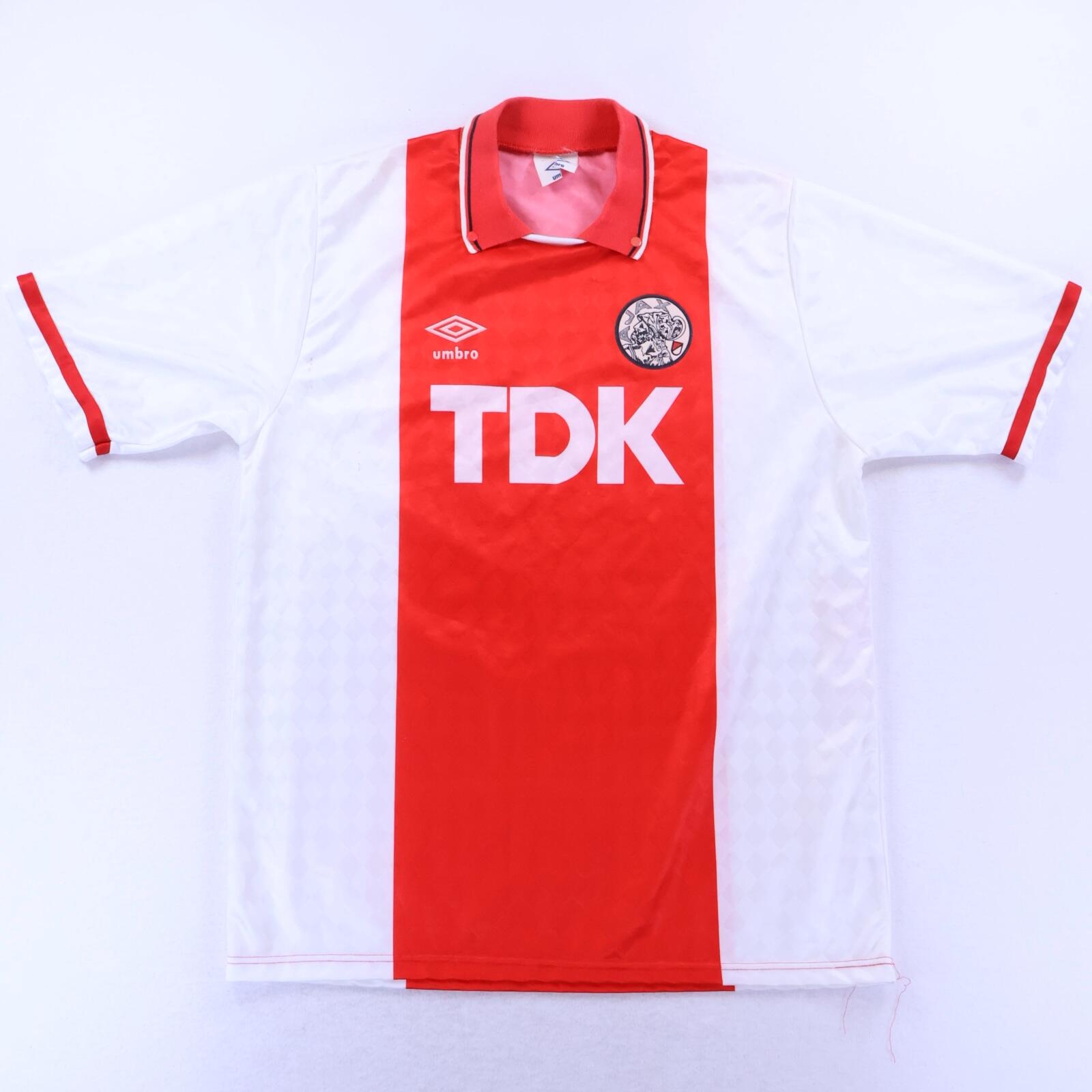 Ajax 1989/90 Home Shirt - M
