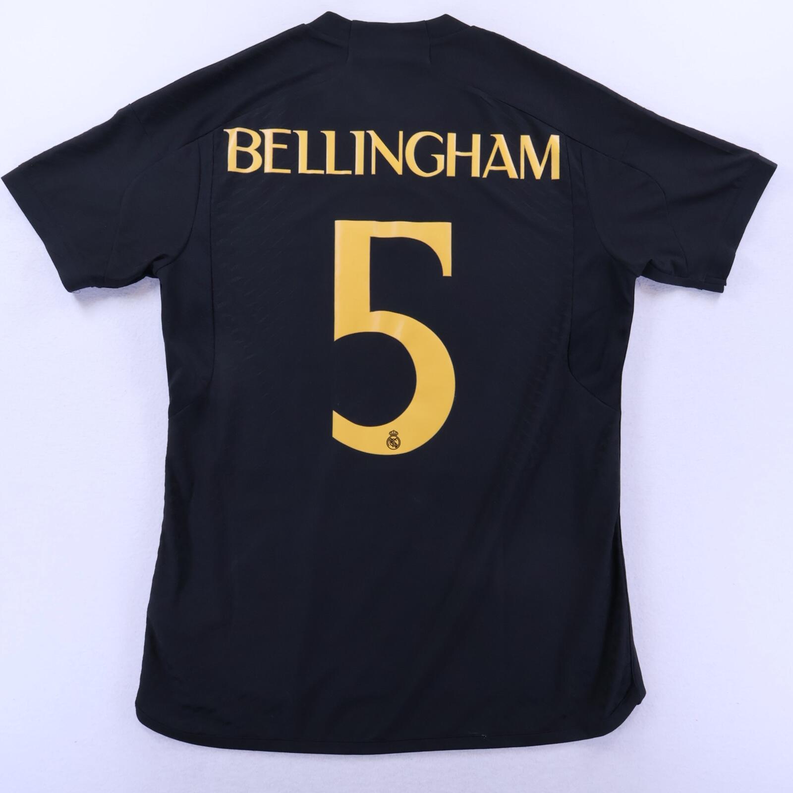 Real Madrid Bellingham #5 2023/24 Third Shirt - Player Issue - L