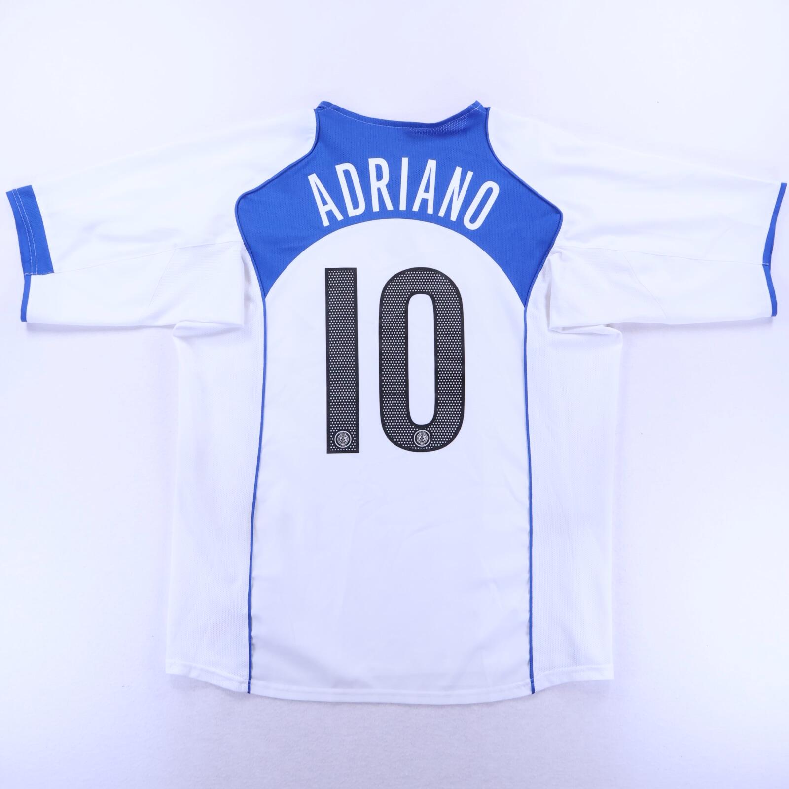 MINT* Inter Milan Adriano #10 2004/05 Away Shirt - XL