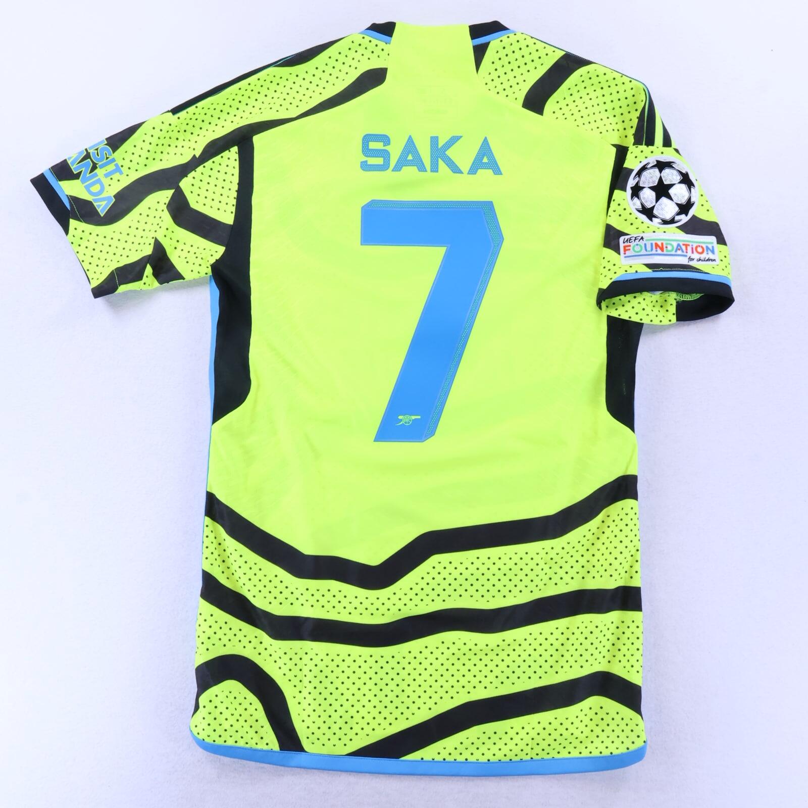 *NWT* Arsenal Saka #7 2023/24 Kit Room Away Shirt - S