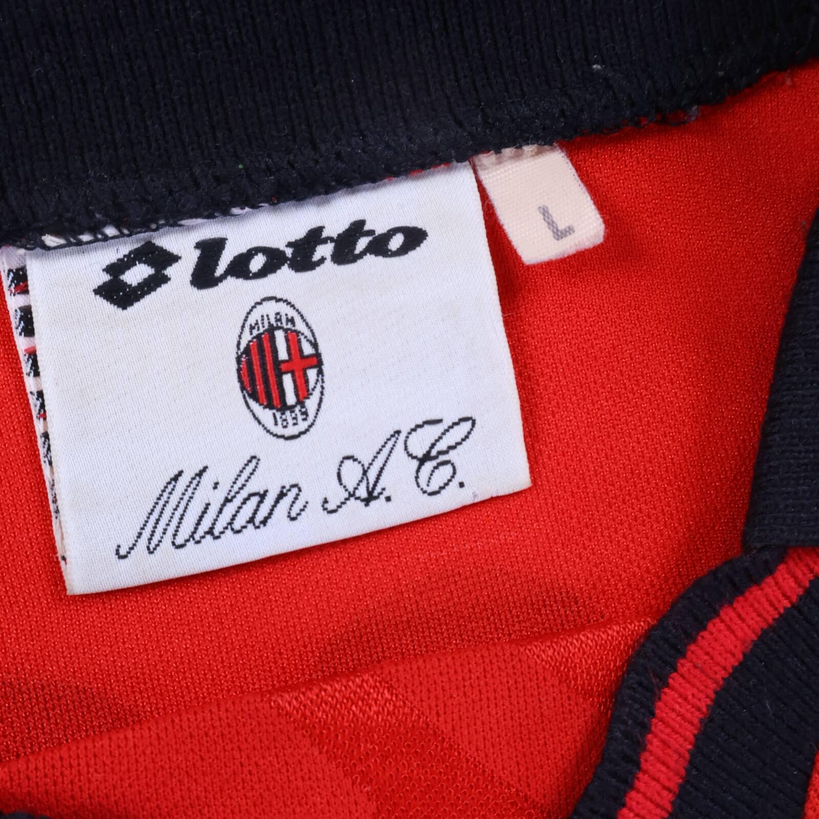 Ac Milan Baggio #18 1996/97 Fourth Shirt - L