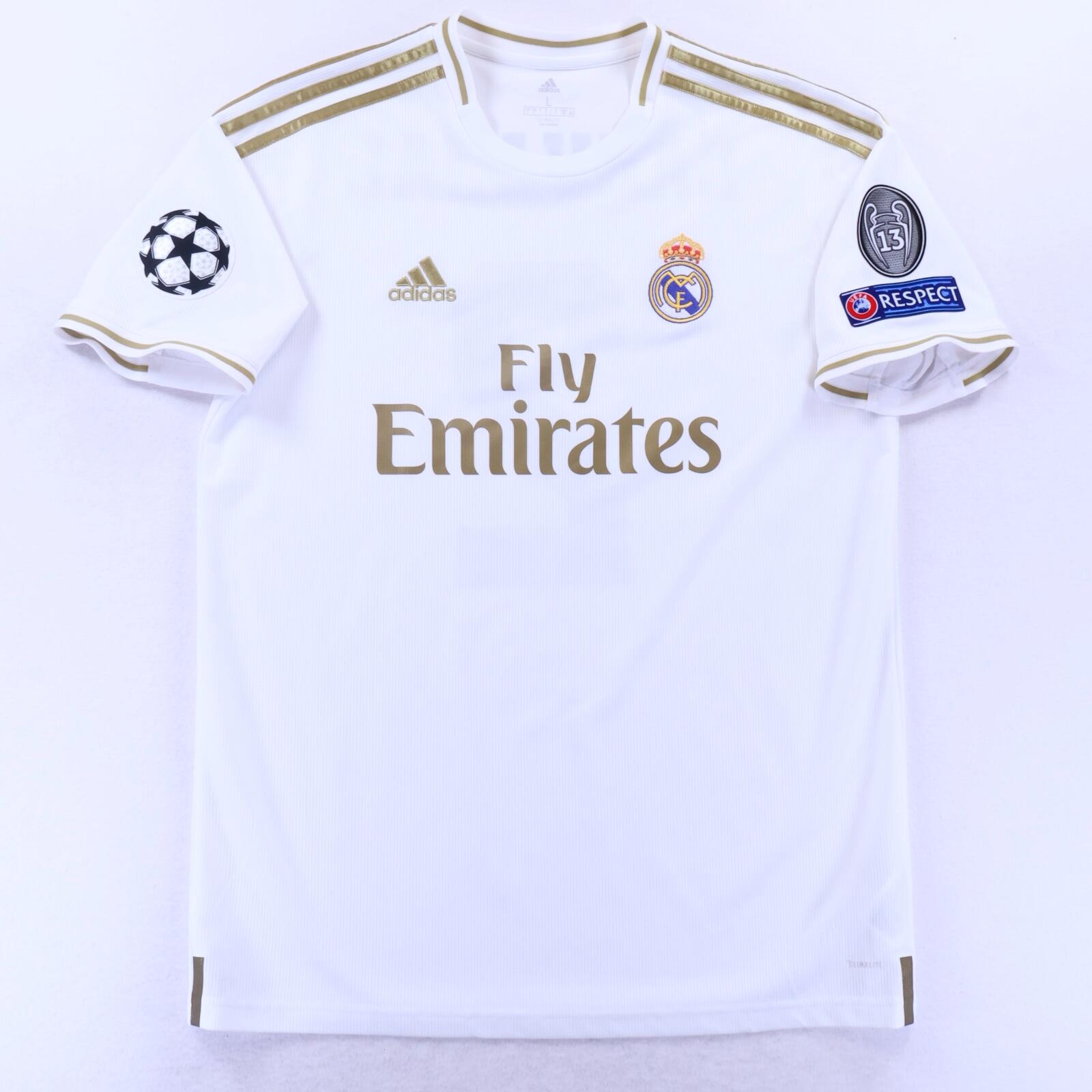 MINT* Real Madrid Carvajal #2 2019/20 Home Shirt - L