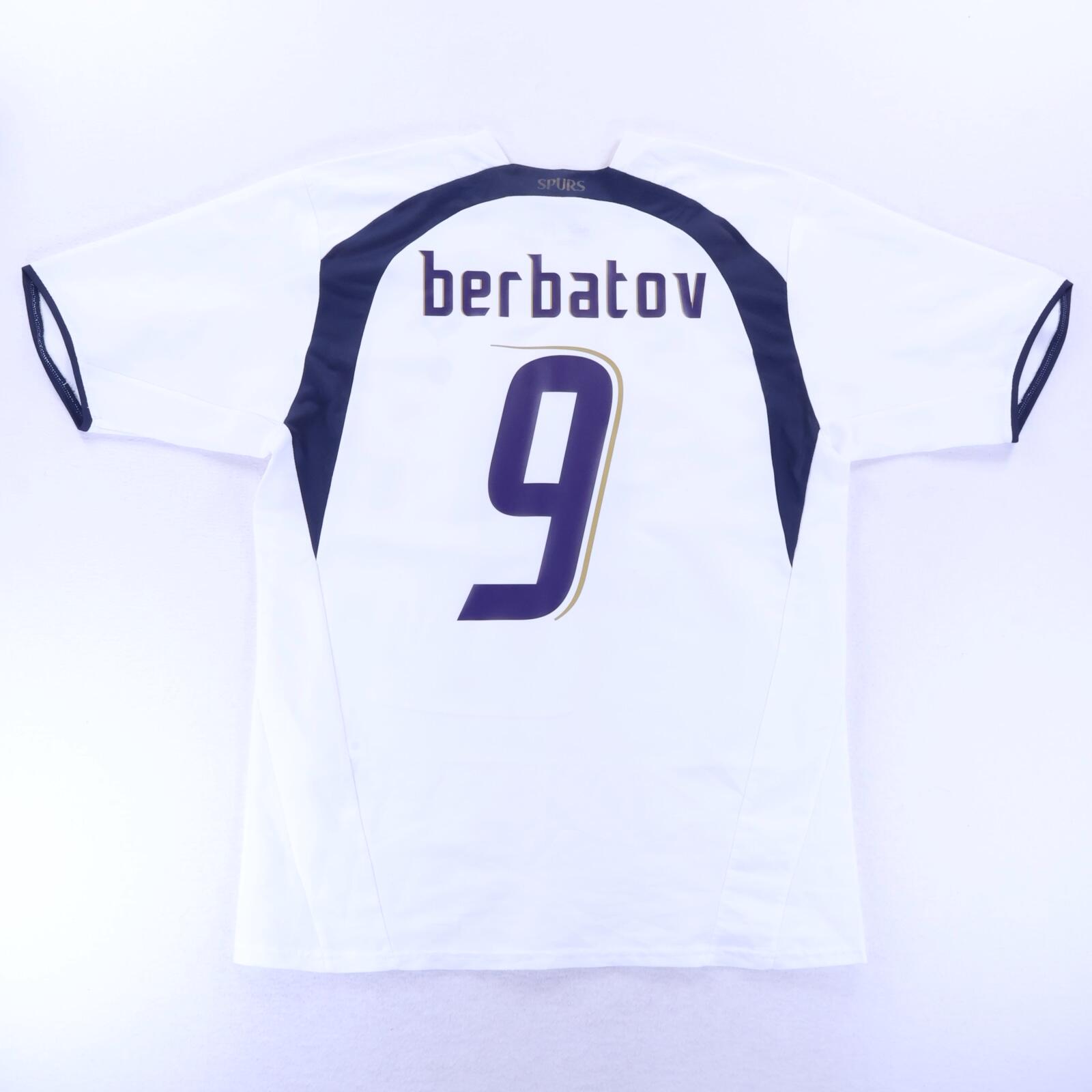 Tottenham Hotspur Berbatov #9 2006/07 Home Shirt - M