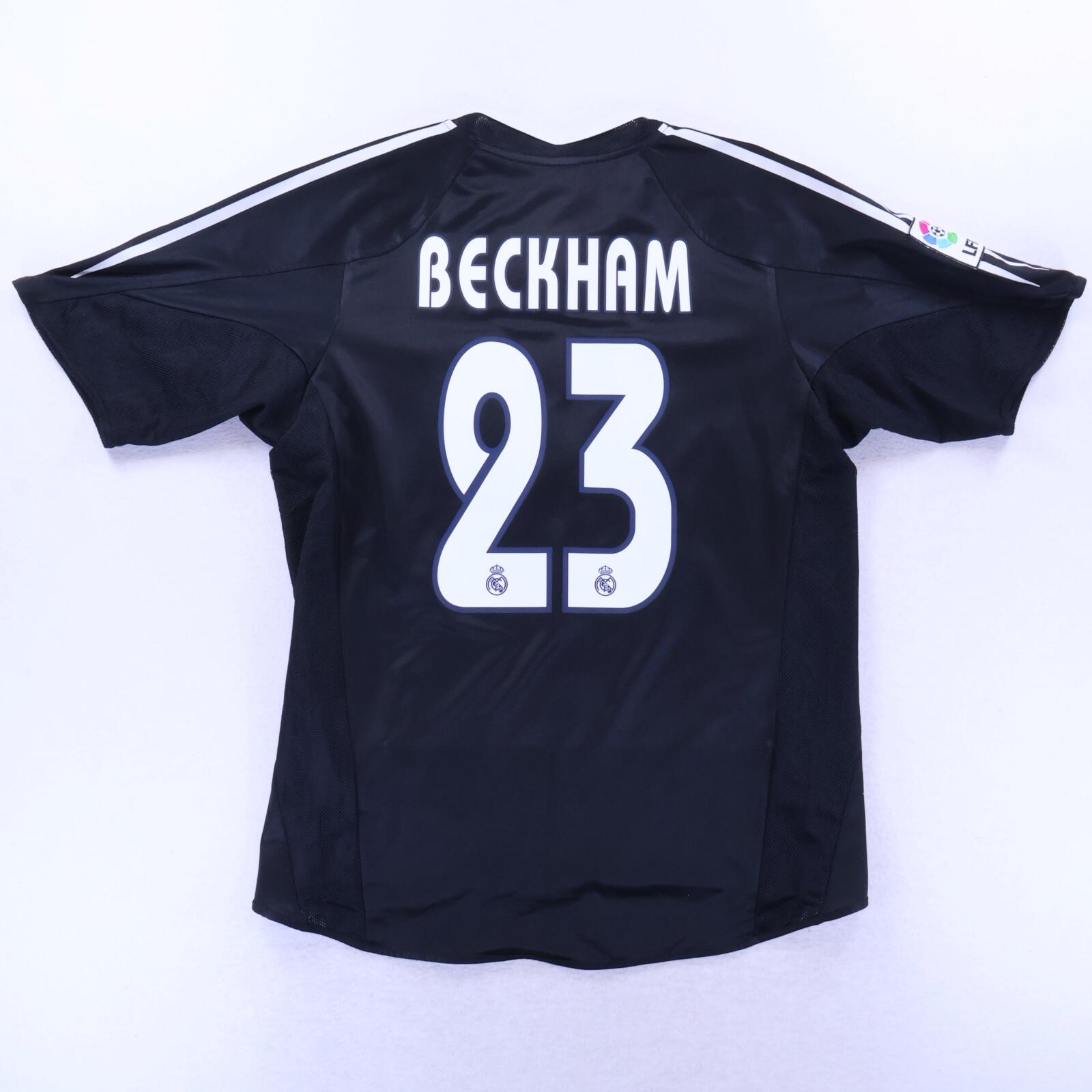 *MINT* Real Madrid Beckham #23 2004/05 Away Shirt - M
