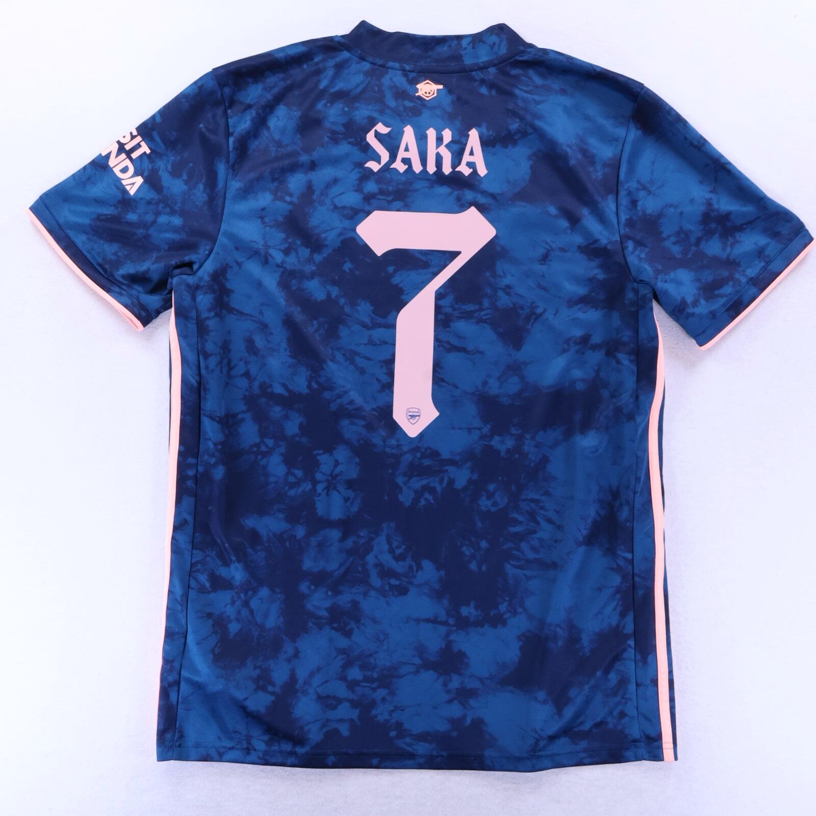 Arsenal Saka #7 2020/21 Third Shirt - L