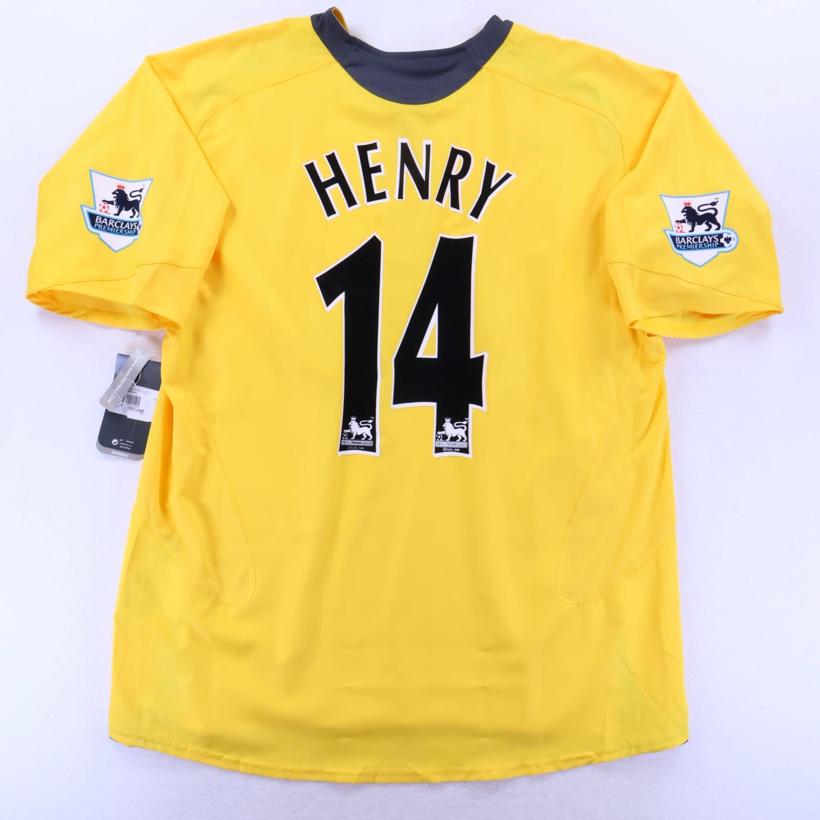 NWT* Arsenal Henry #14 2005/06 Away Shirt - 2XL