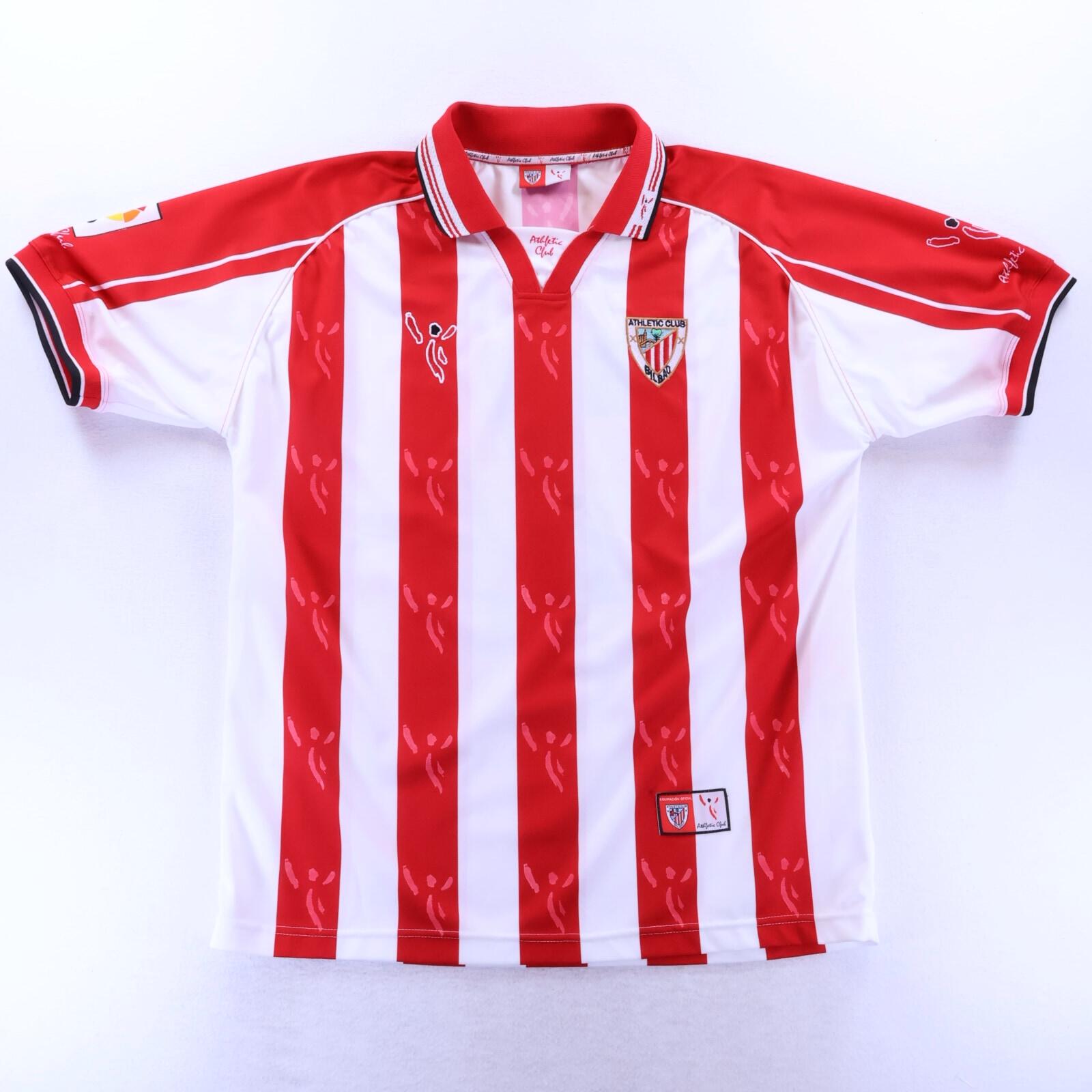 Athletico Bilbao Sr.Suerte #7 2001/02 Home Shirt - XL