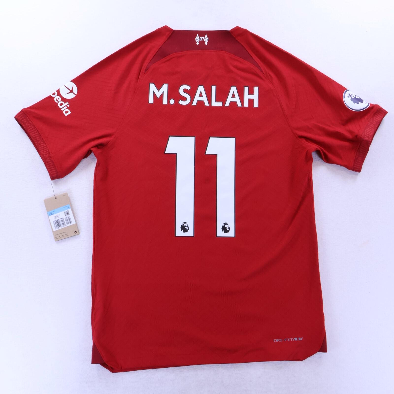 NWT* Liverpool F.C M. Salah #11 2023/24 Home Shirt - L