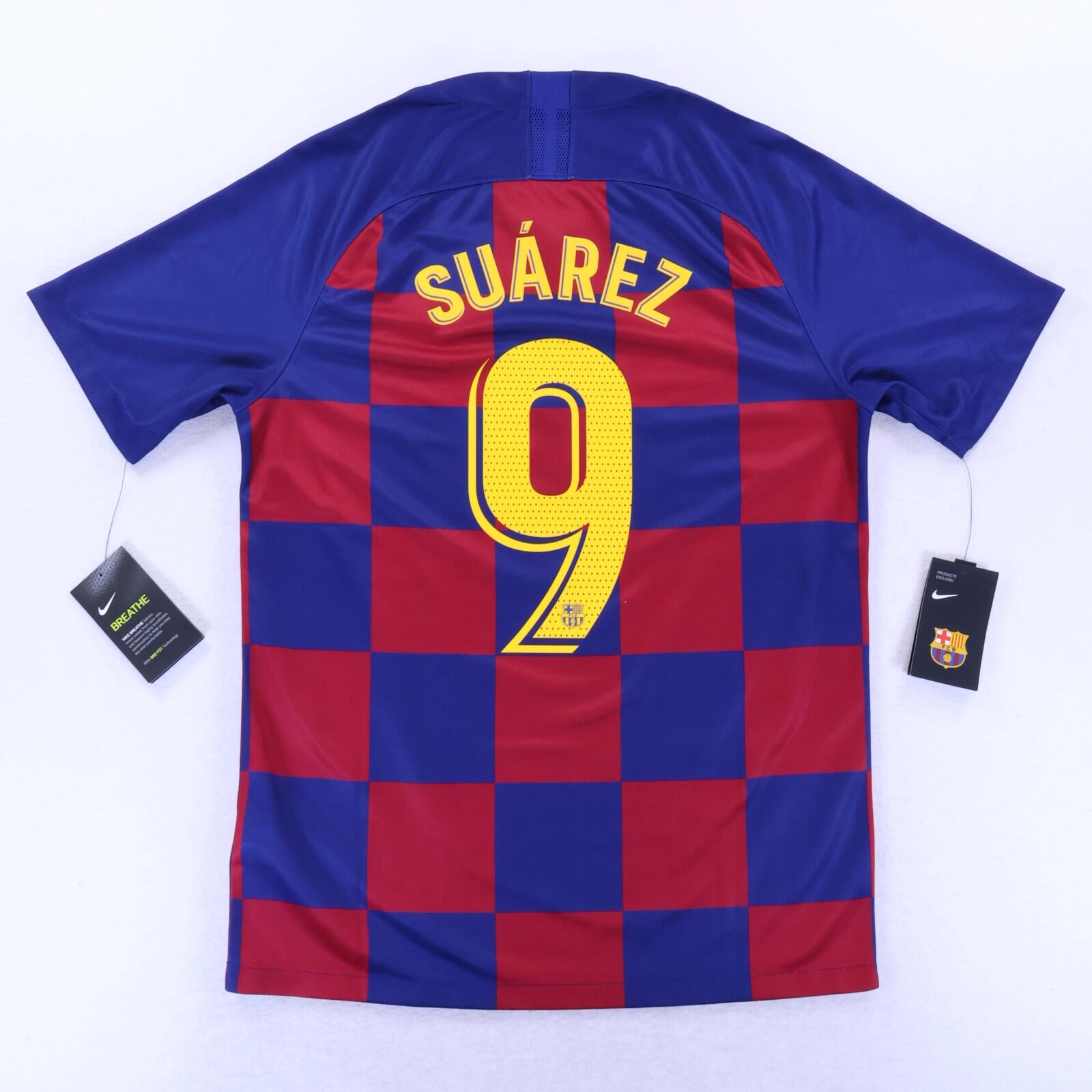 *NWT* Barcelona Suarez #9 2019/20 Home Shirt - M