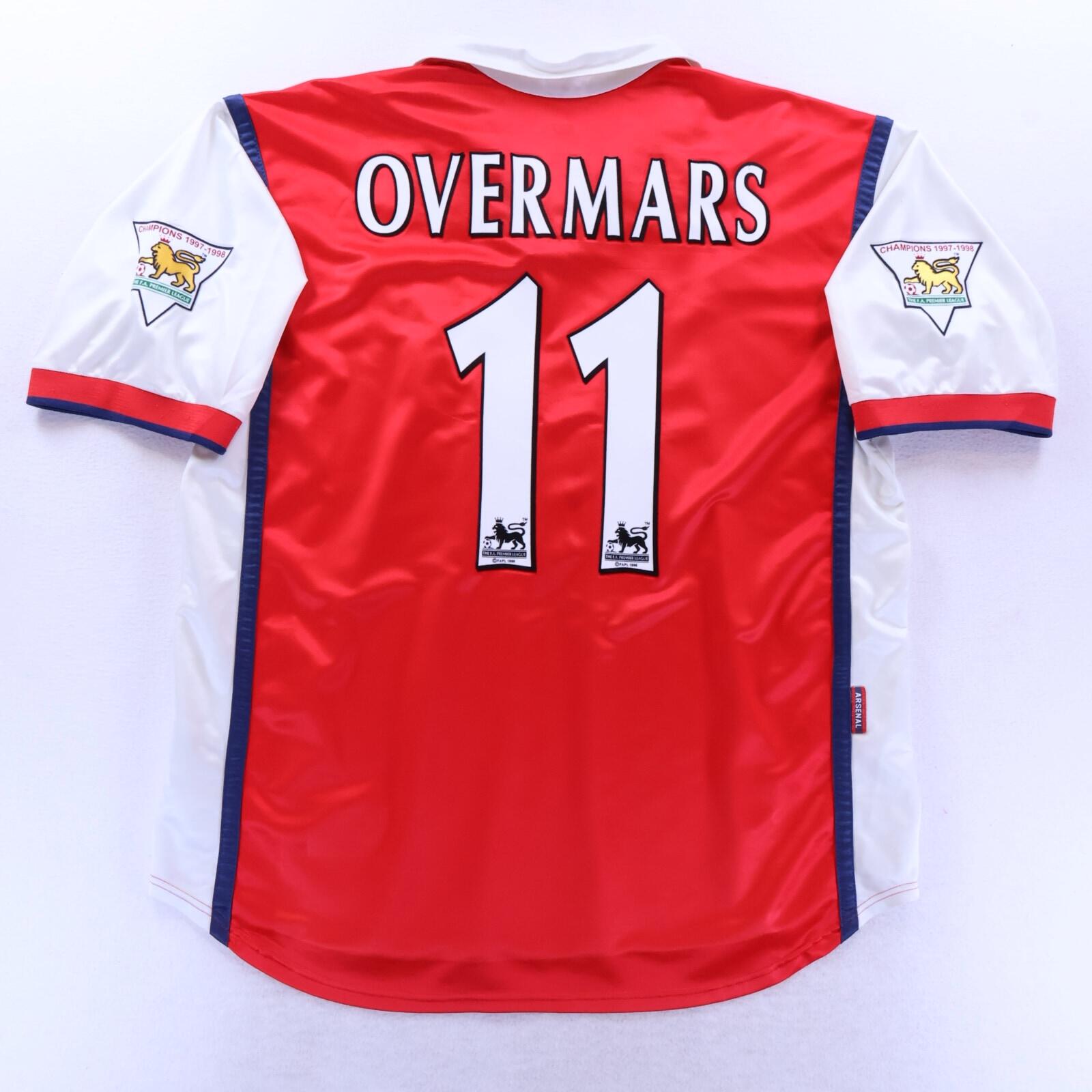 Arsenal Vieira #4 1996/98 Home Shirt - XL