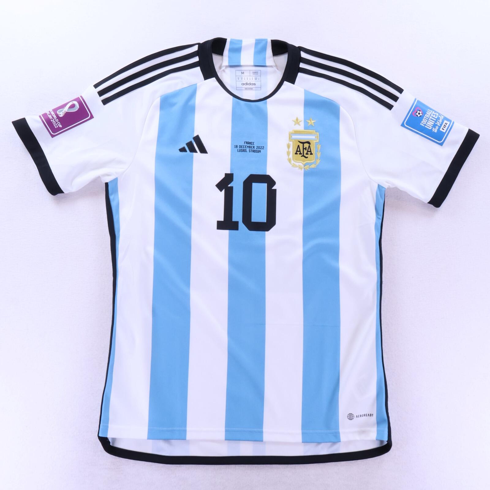 Argentina Messi #10 2022 Home Shirt - M