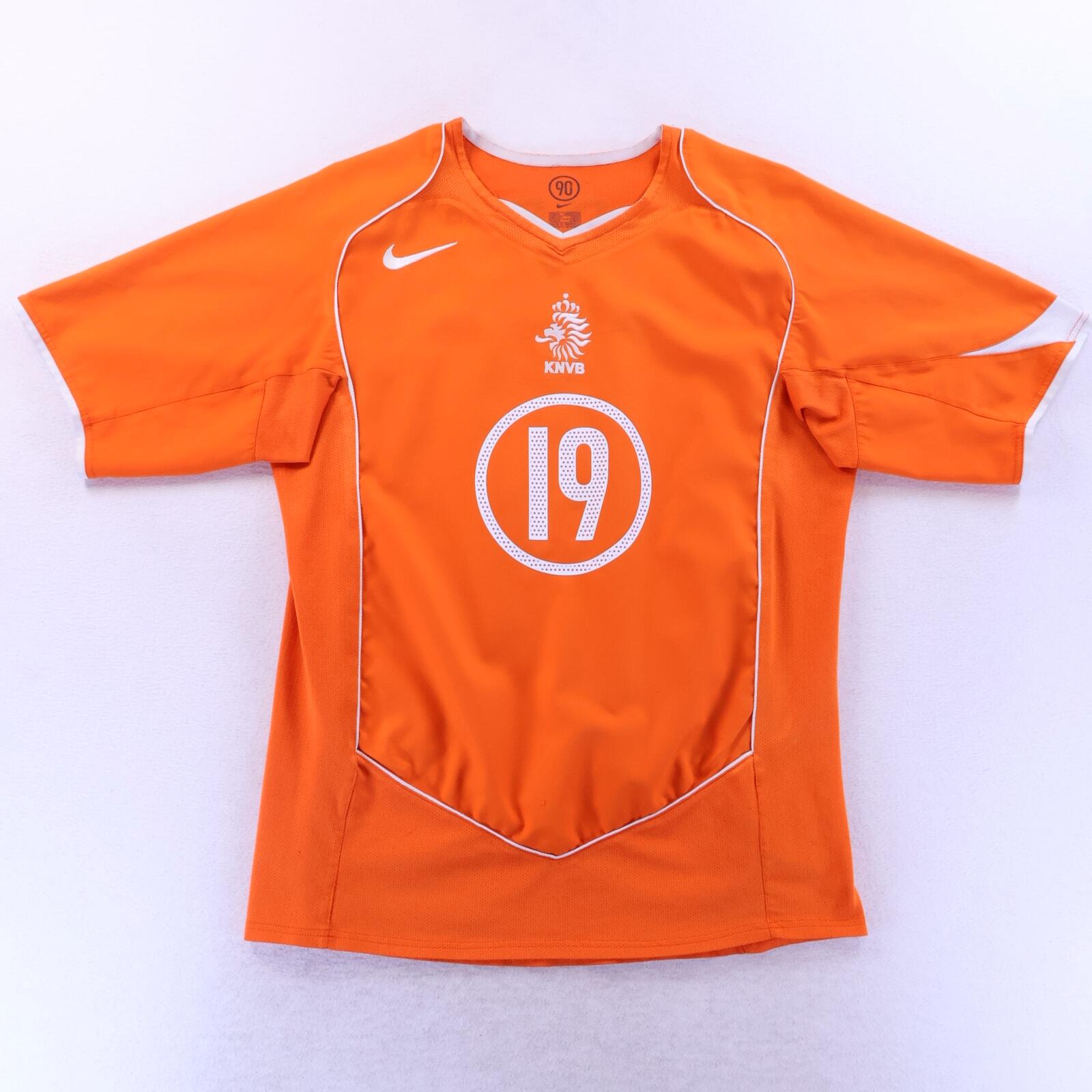Netherlands Robben #19 2004/06 Home Shirt - M