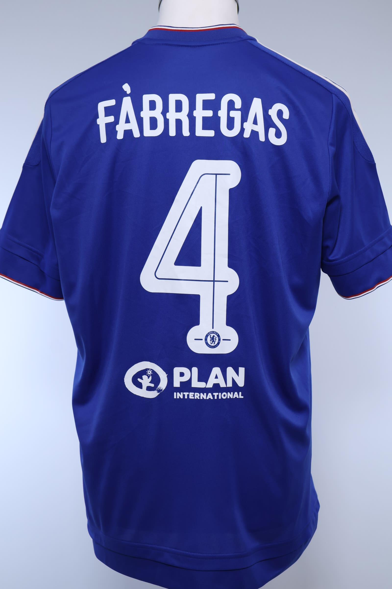 2015/16 - CHELSEA - FÀBREGAS - #4 - HOME SHIRT - L