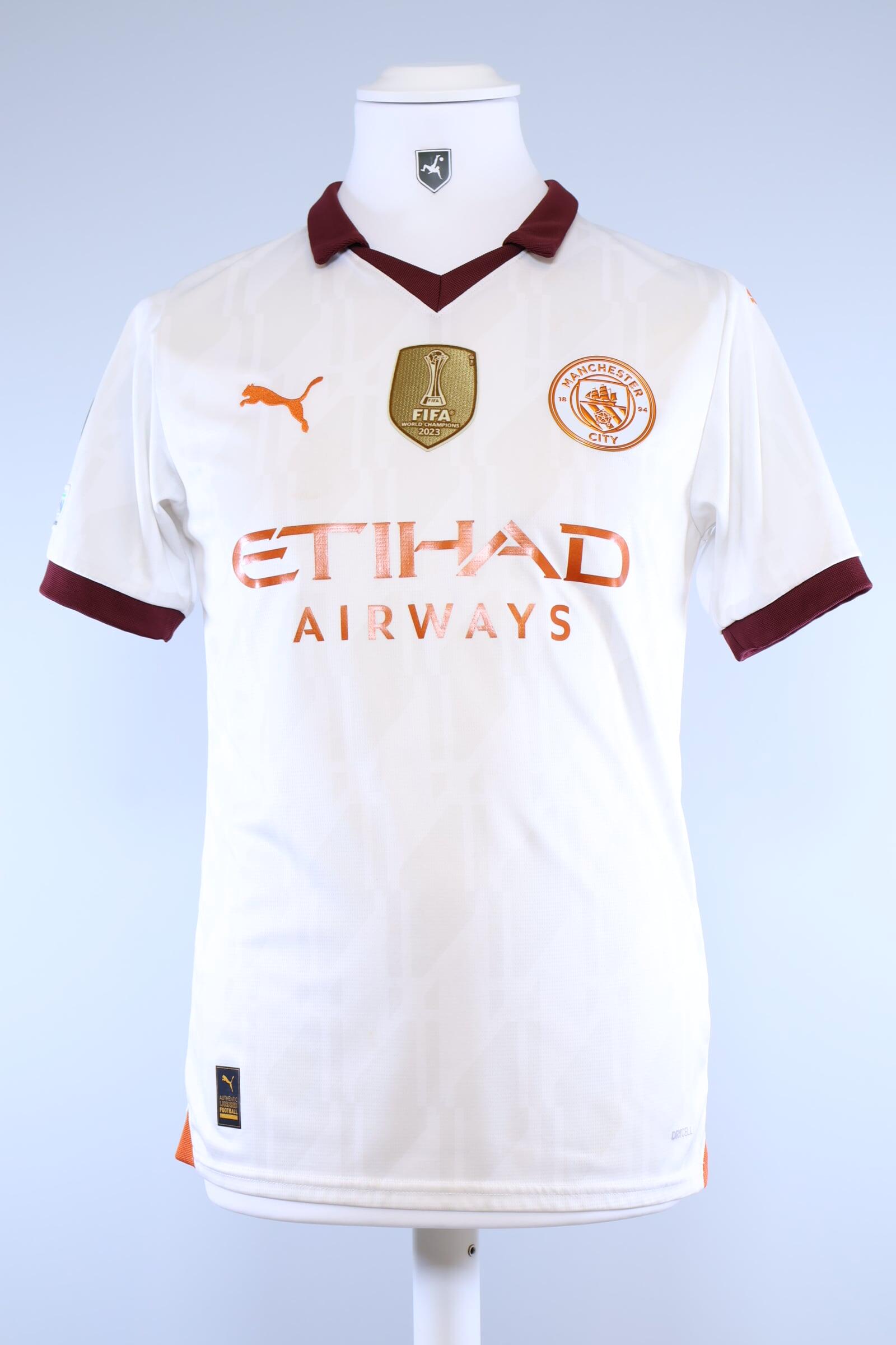 2023/24 - MANCHESTER CITY - DE BRUYNE - #17 - AWAY SHIRT - S