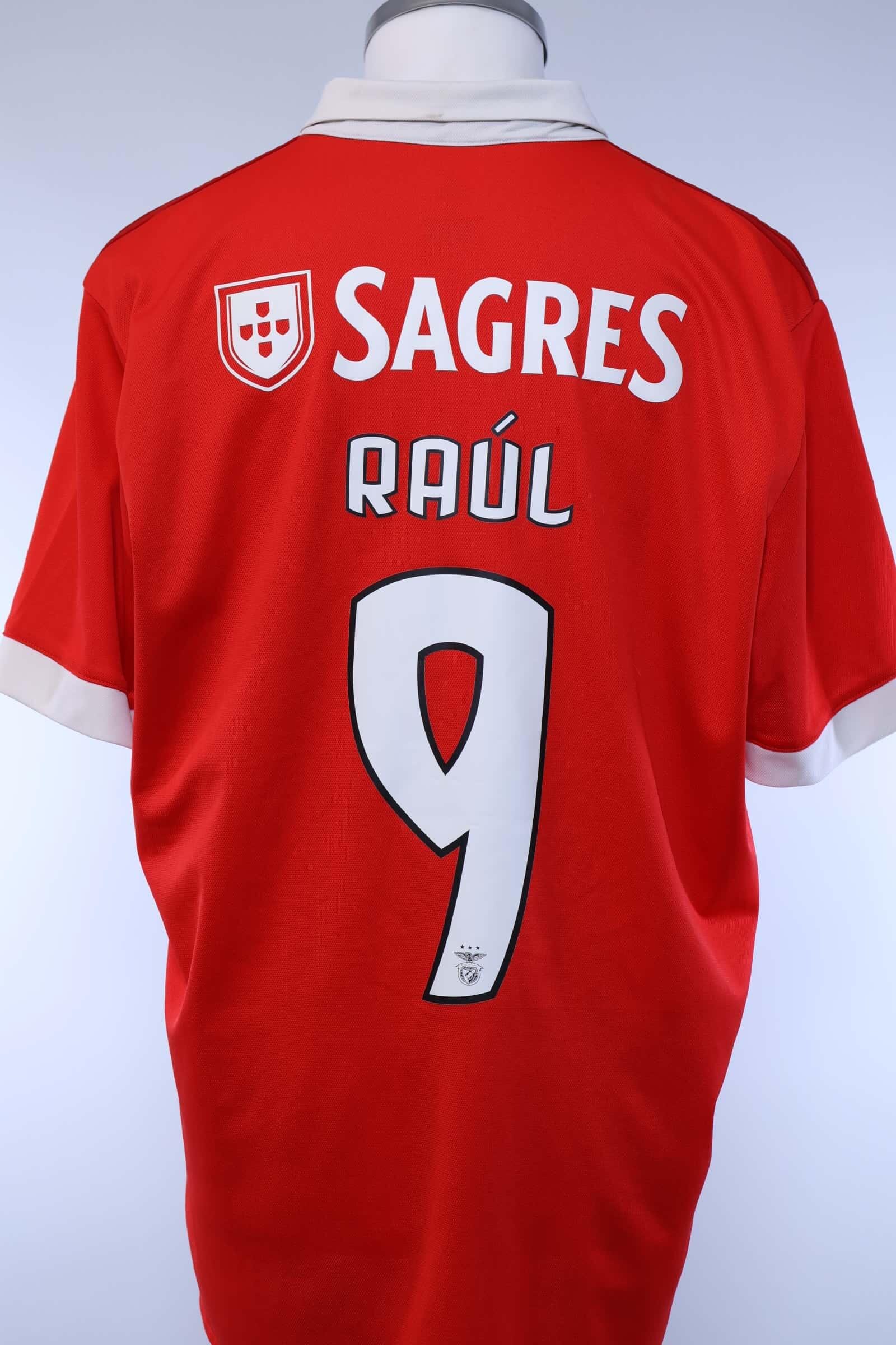 Benfica 2017/18 Raul #9 Home Shirt - XLAuthentic Original Football Shirt