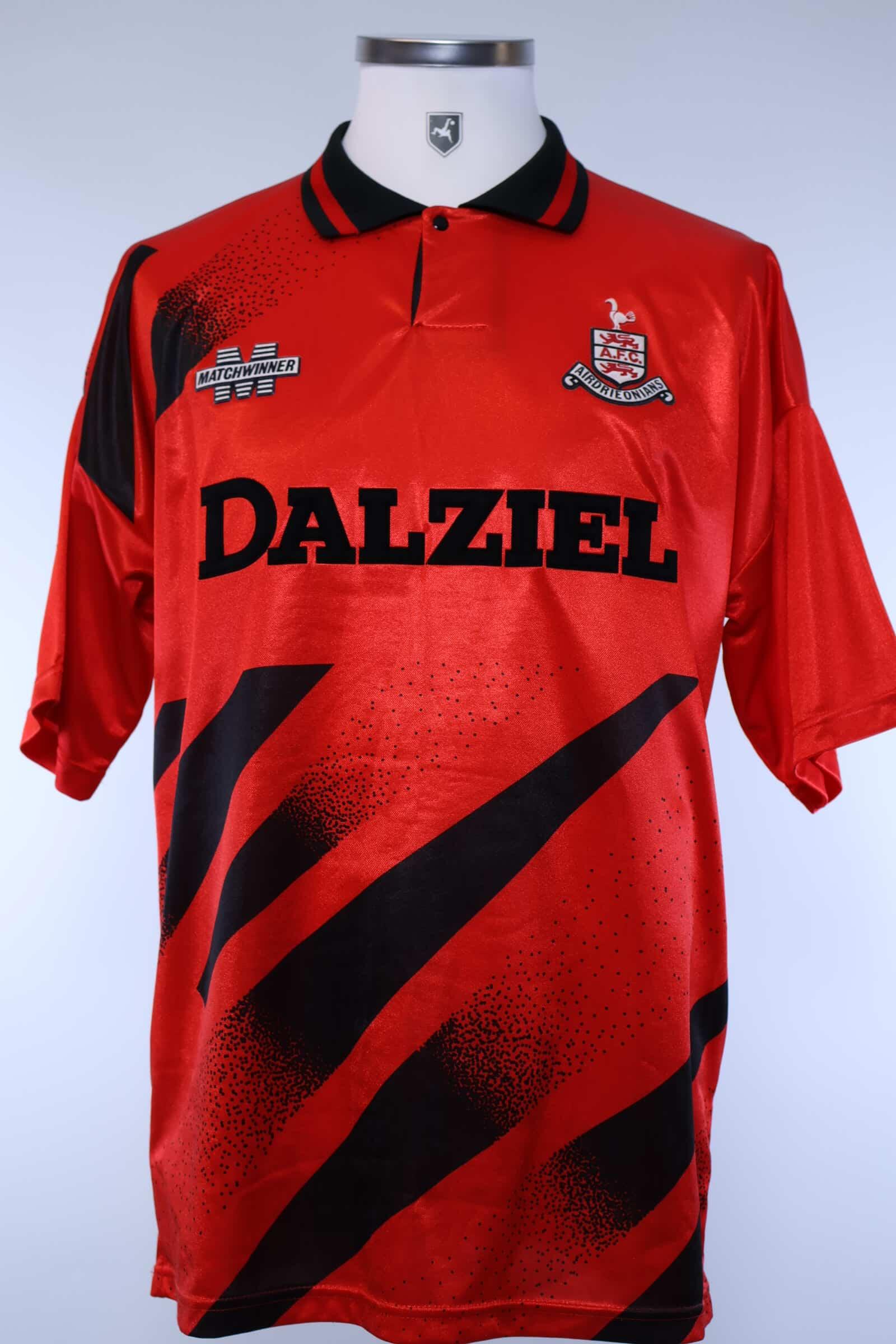 Airdrieonians 1993/94 Away Shirt - M Authentic Original Football Shirt