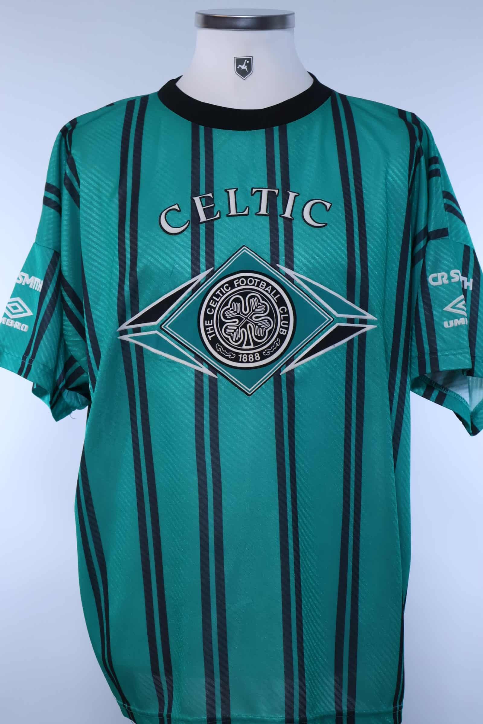 【激レア】CELTIC FC 94-95 トレーニングシャツ UMBRO 正規品 1994/95 - CELTIC F.C - TRAINING SHIRT - XL