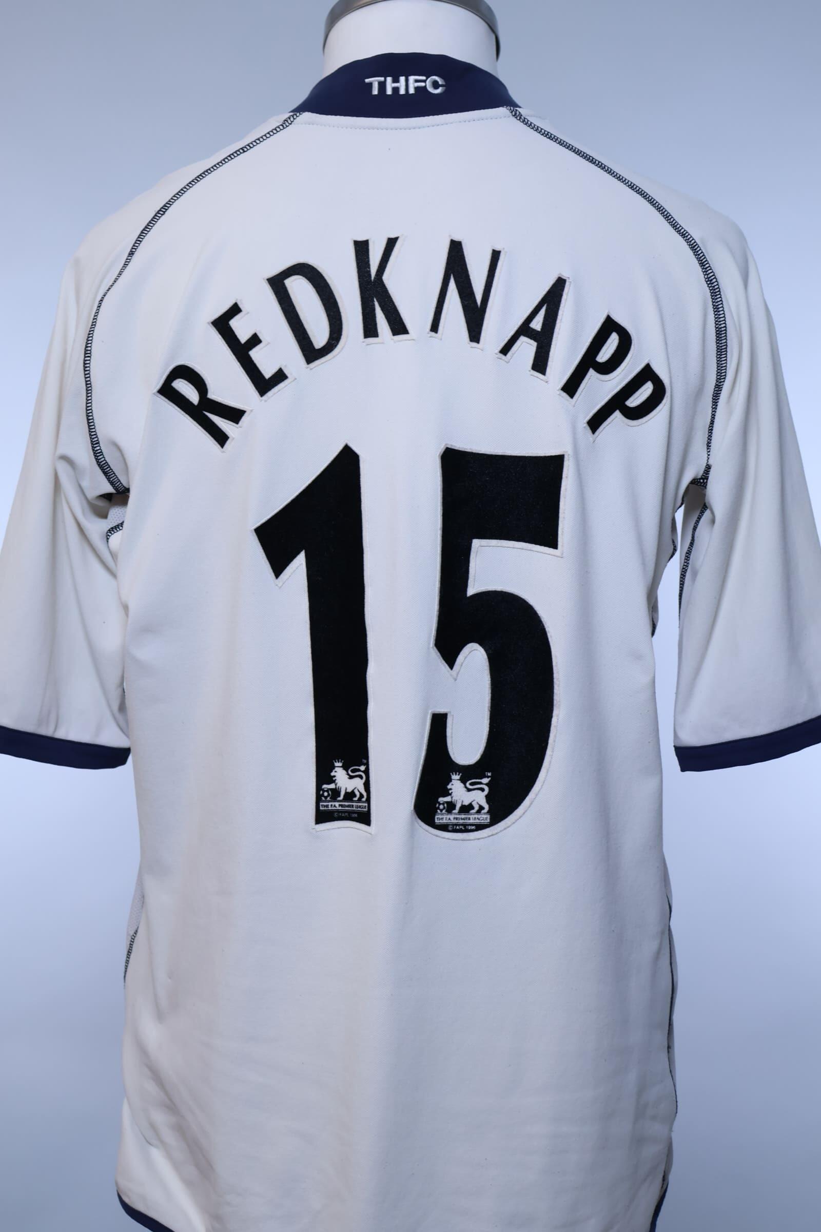 2002/04 - TOTTENHAM HOTSPUR - REDKNAPP - #15 - HOME SHIRT - XL