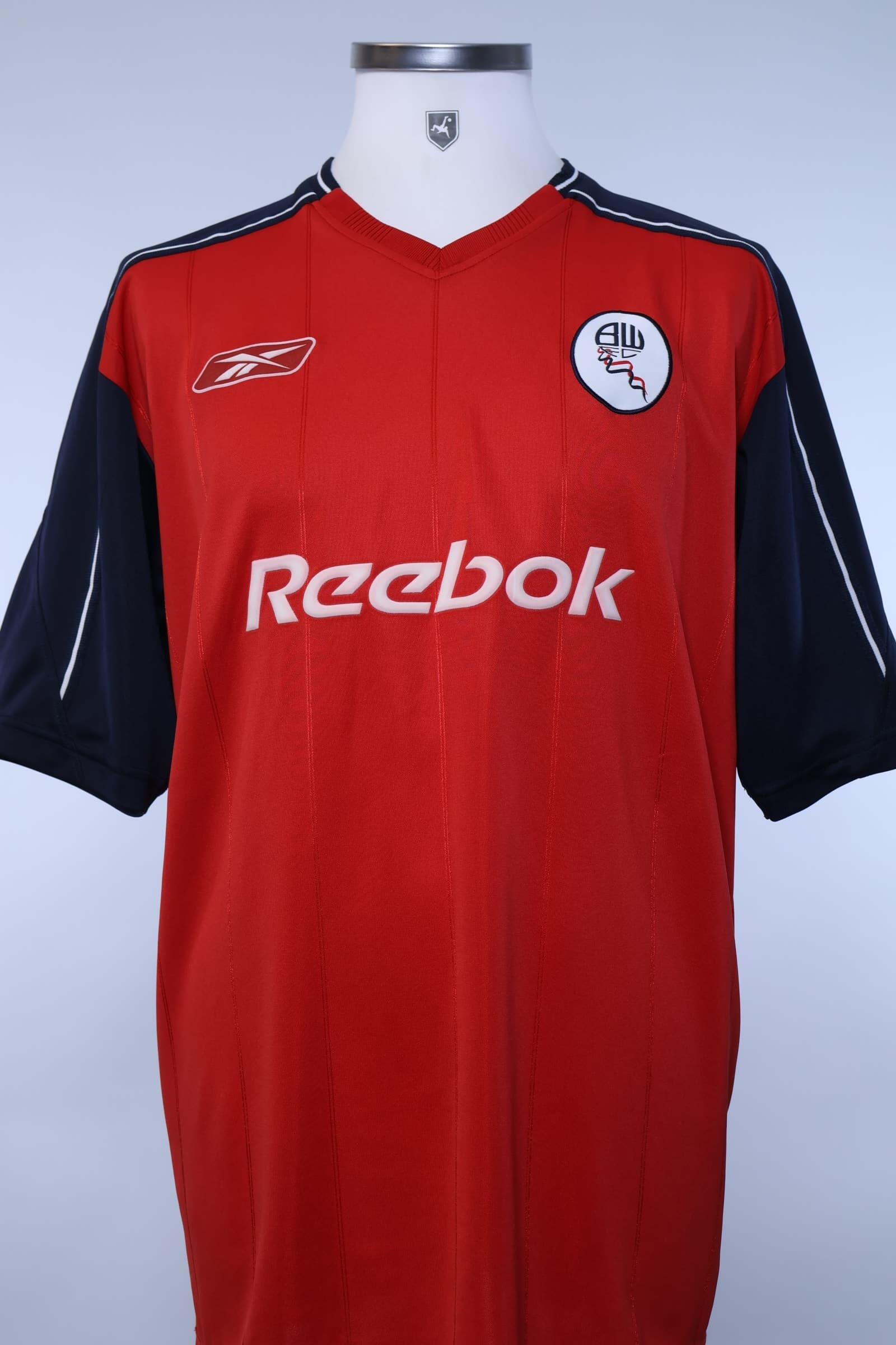 Bolton Wanderers Fc 2003/04 Away Shirt - XLAuthentic Original Football Shirt