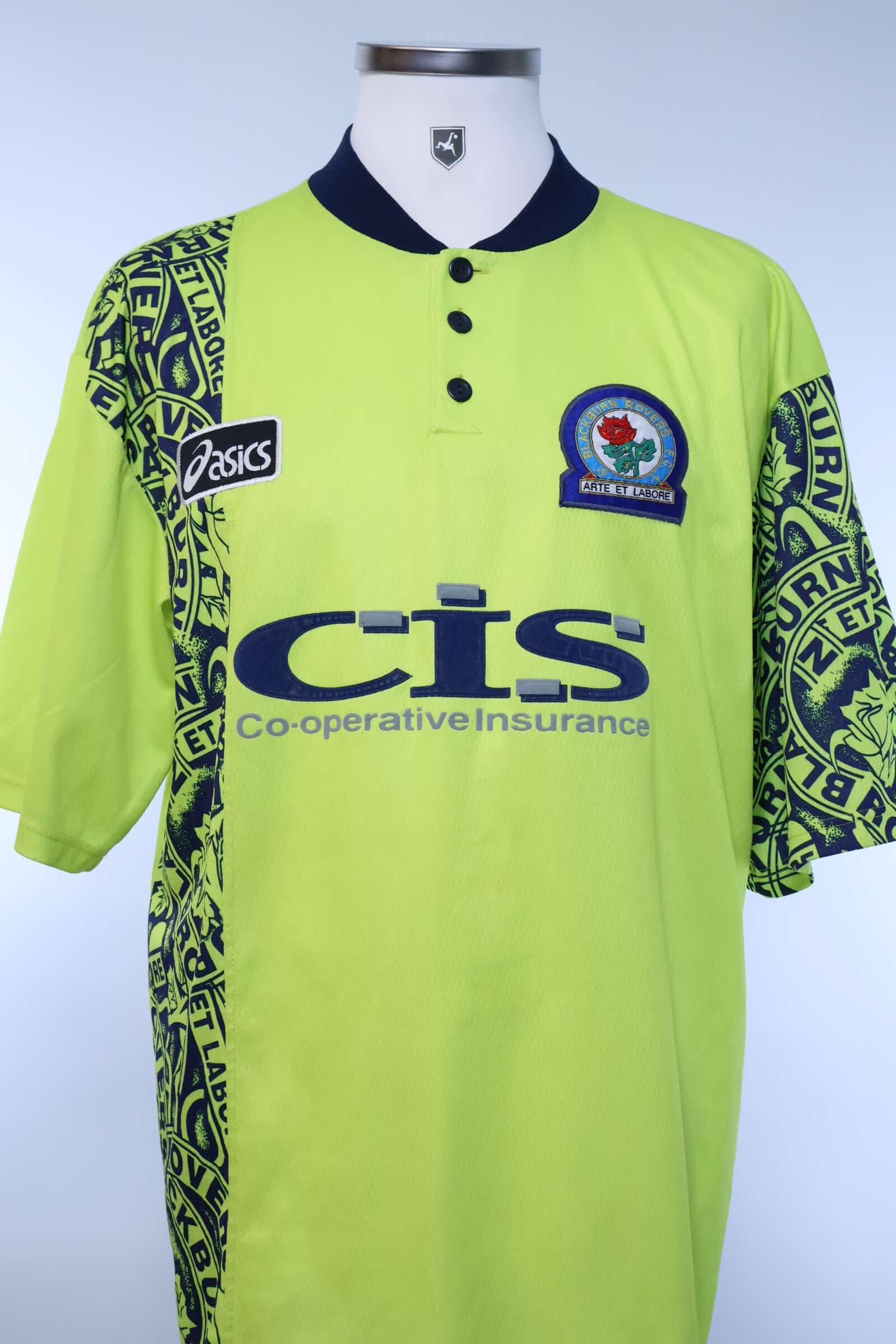 1996/97 - BLACKBURN ROVERS - AWAY SHIRT - L