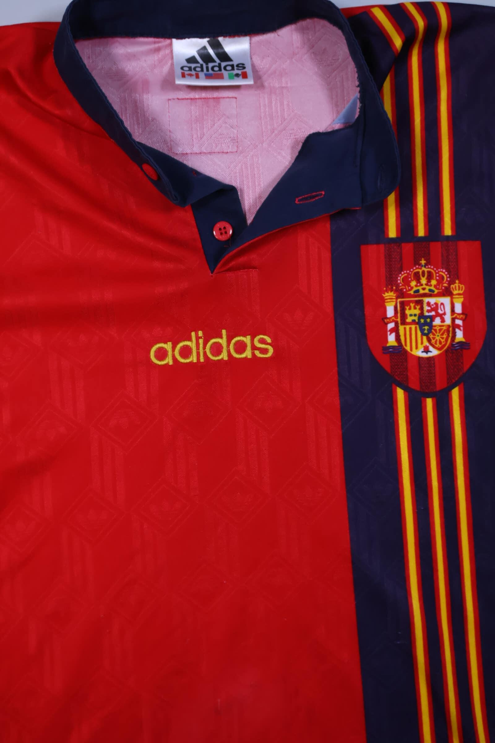 1996/98 - SPAIN - HOME SHIRT - L
