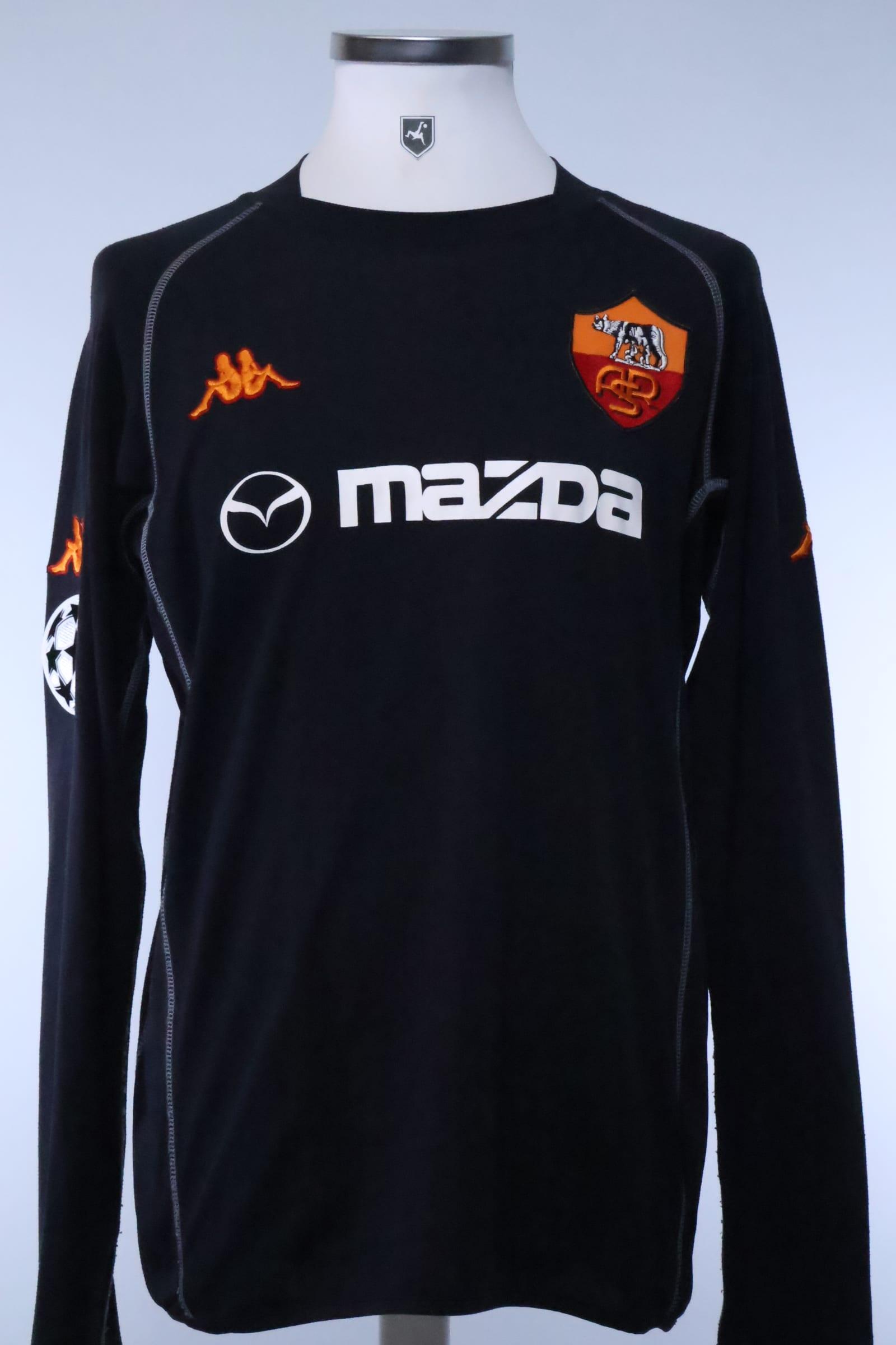 再最終再値下げ【新品】AS　ROMA(3rd)No.10 ToTTI　長袖XL 2002/03 - AS ROMA - TOTTI - #10 - THIRD SHIRT - L