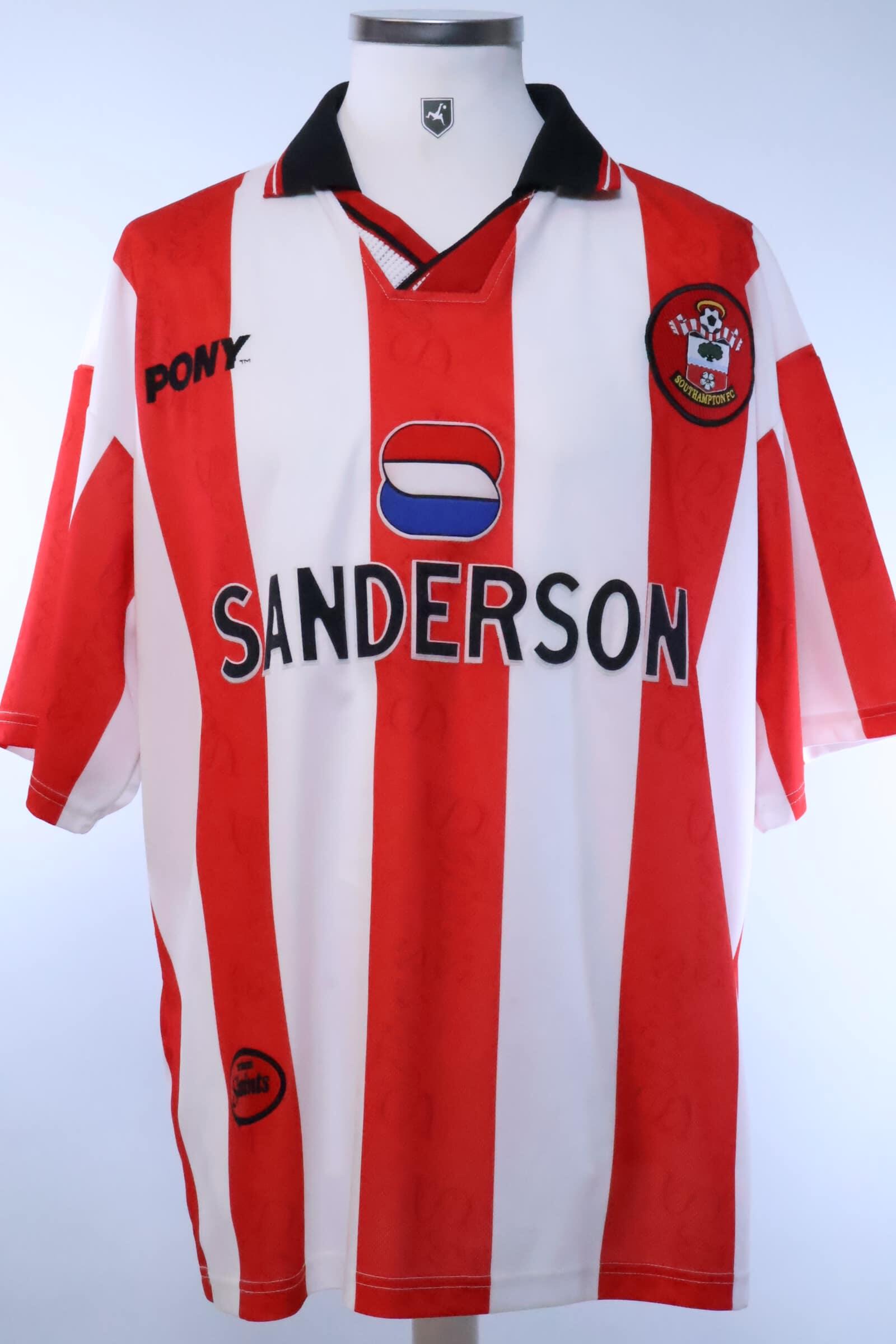 1997/99 - SOUTHAMPTON F.C - HOME SHIRT - XL