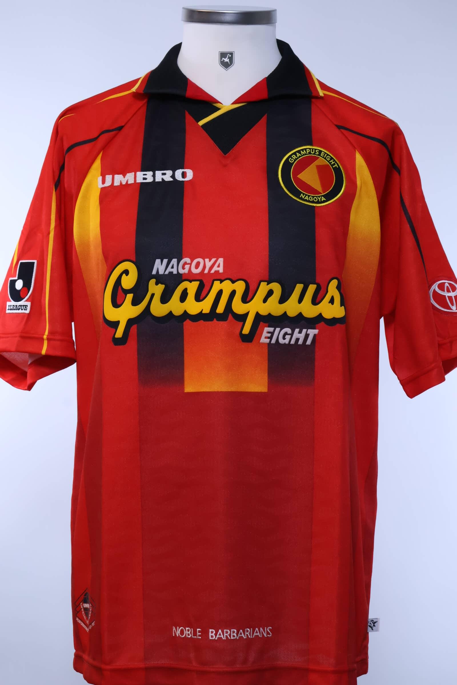 Nagoya Grumpus Eight 1996/98 Home Shirt - L- FRONT
