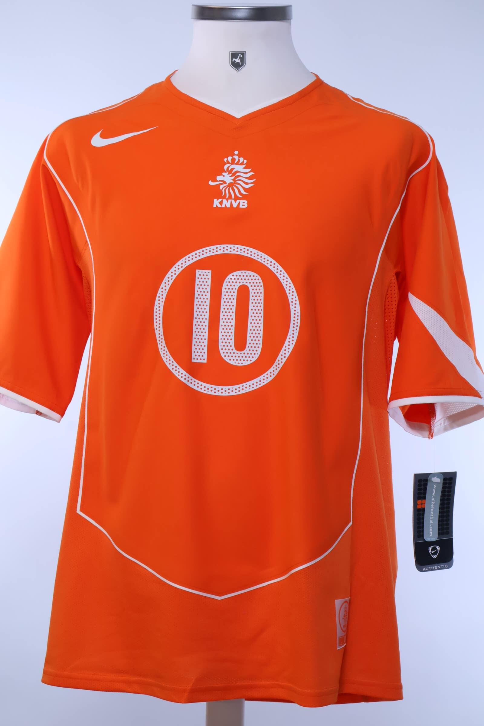 Netherlands 2004/06 V.Nistelrooy #10 Home Shirt (Limited Edition