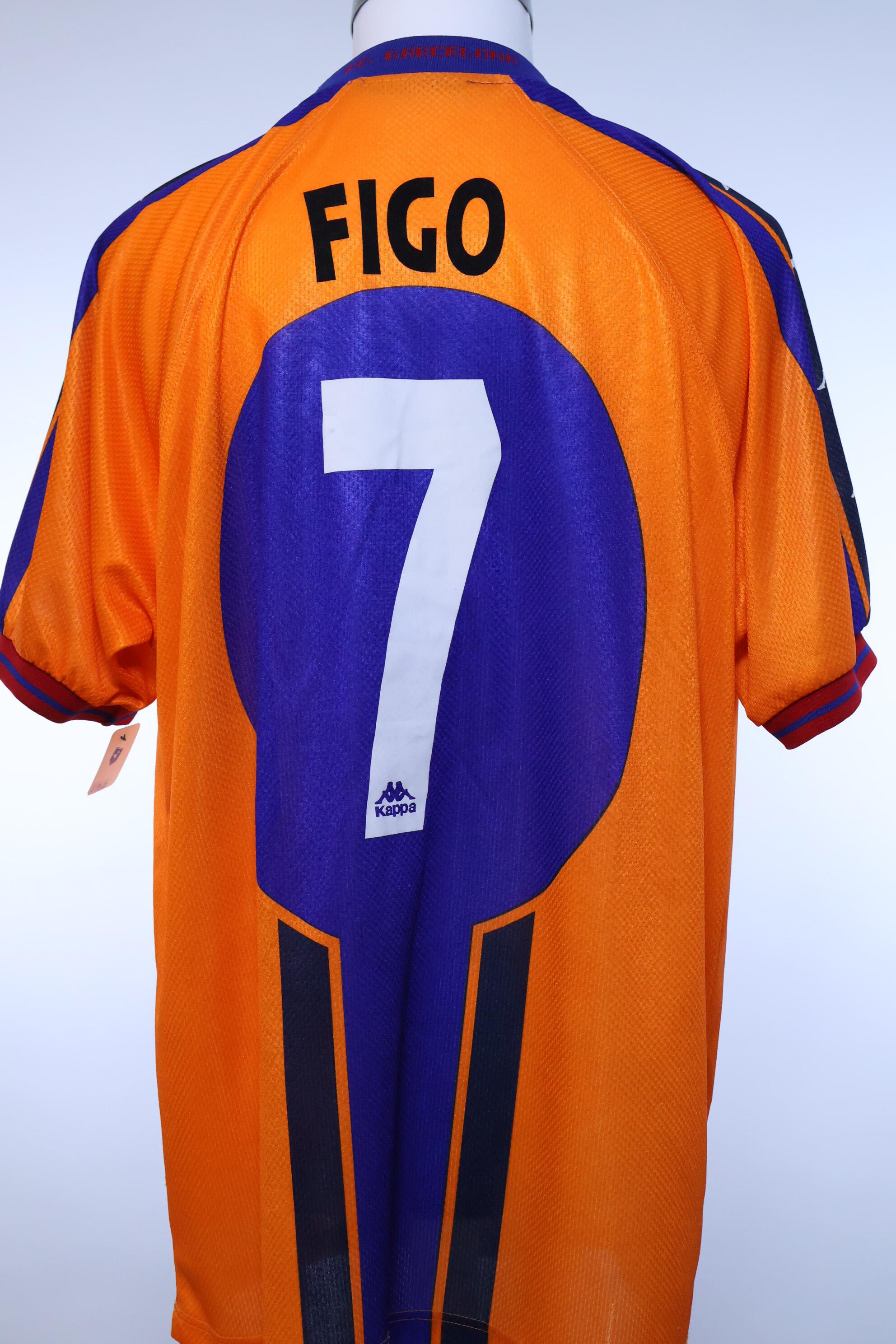 Barcelona Figo #7 1997/98 Away Shirt - XL