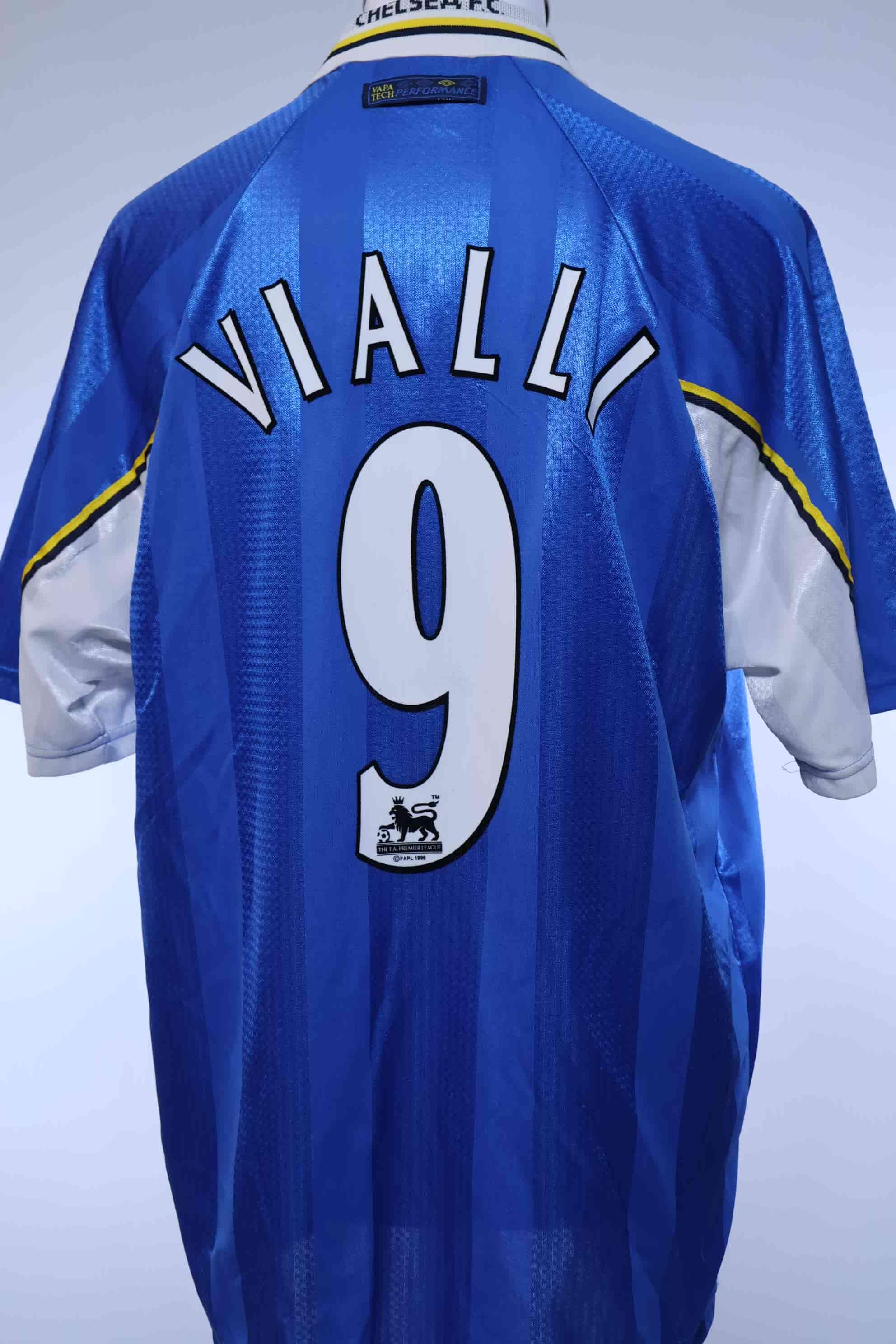 Chelsea #9 1997/99 Home Shirt - XL